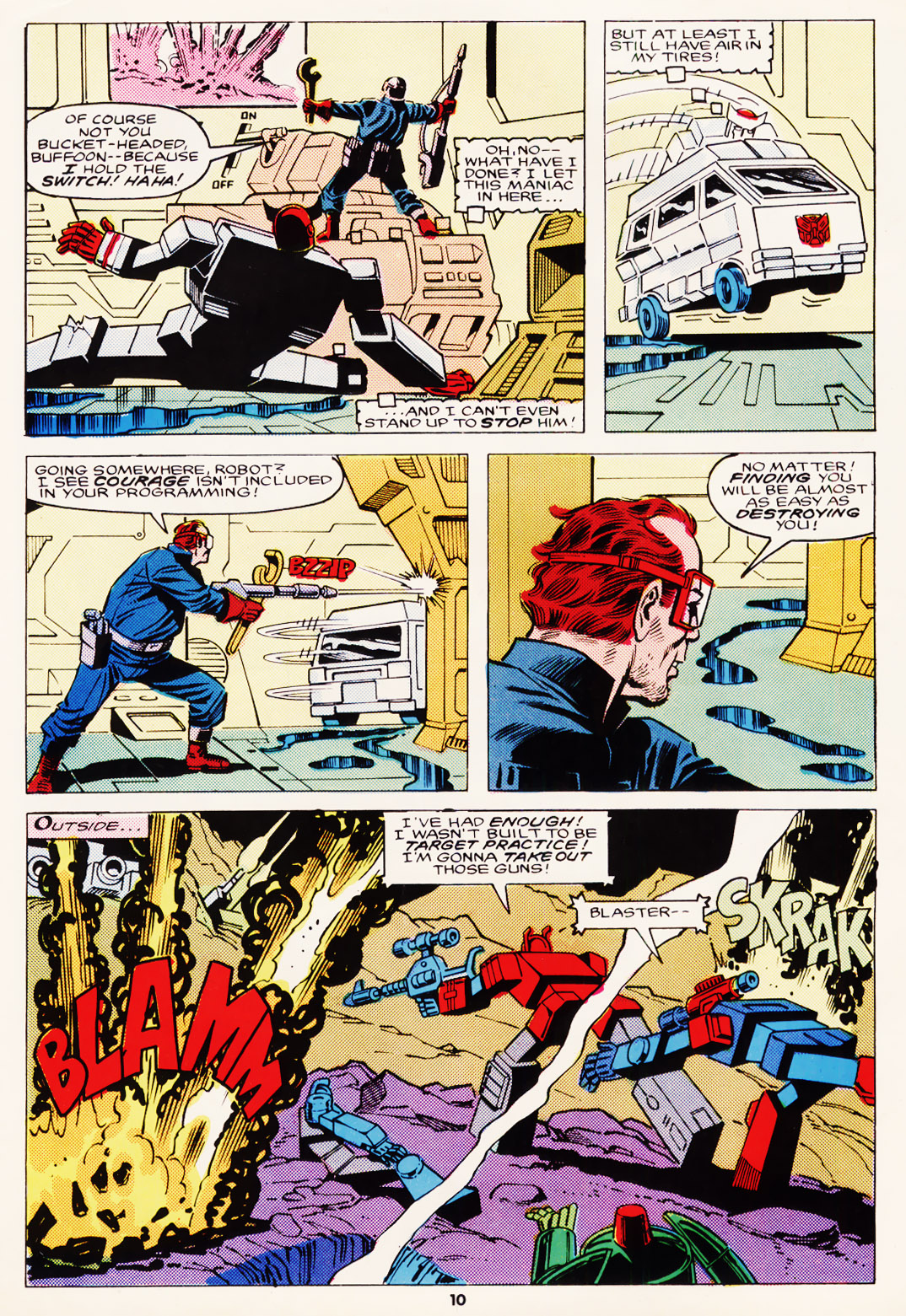 Read online The Transformers (UK) comic -  Issue #110 - 9