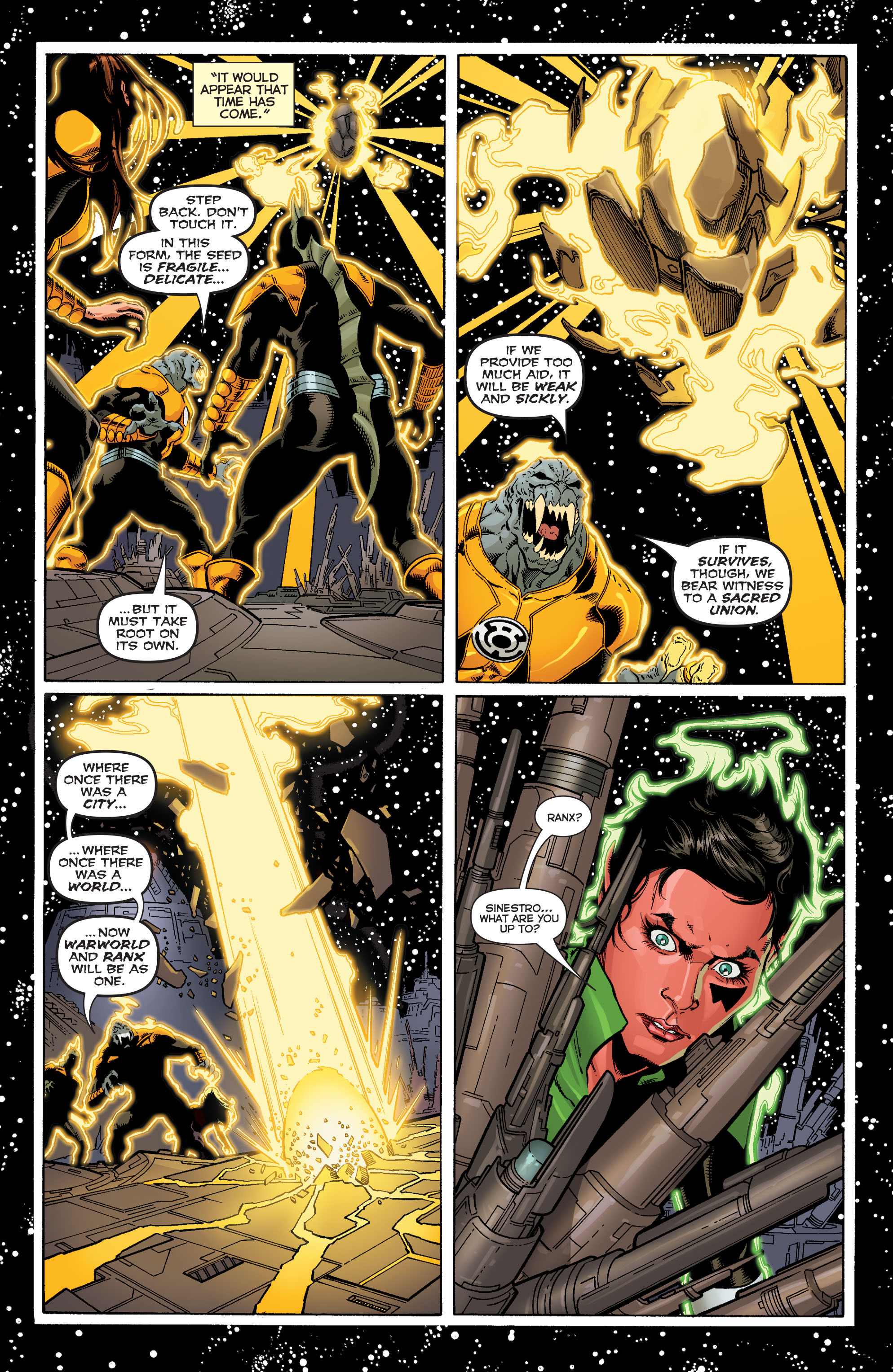 Read online Sinestro comic -  Issue #12 - 13