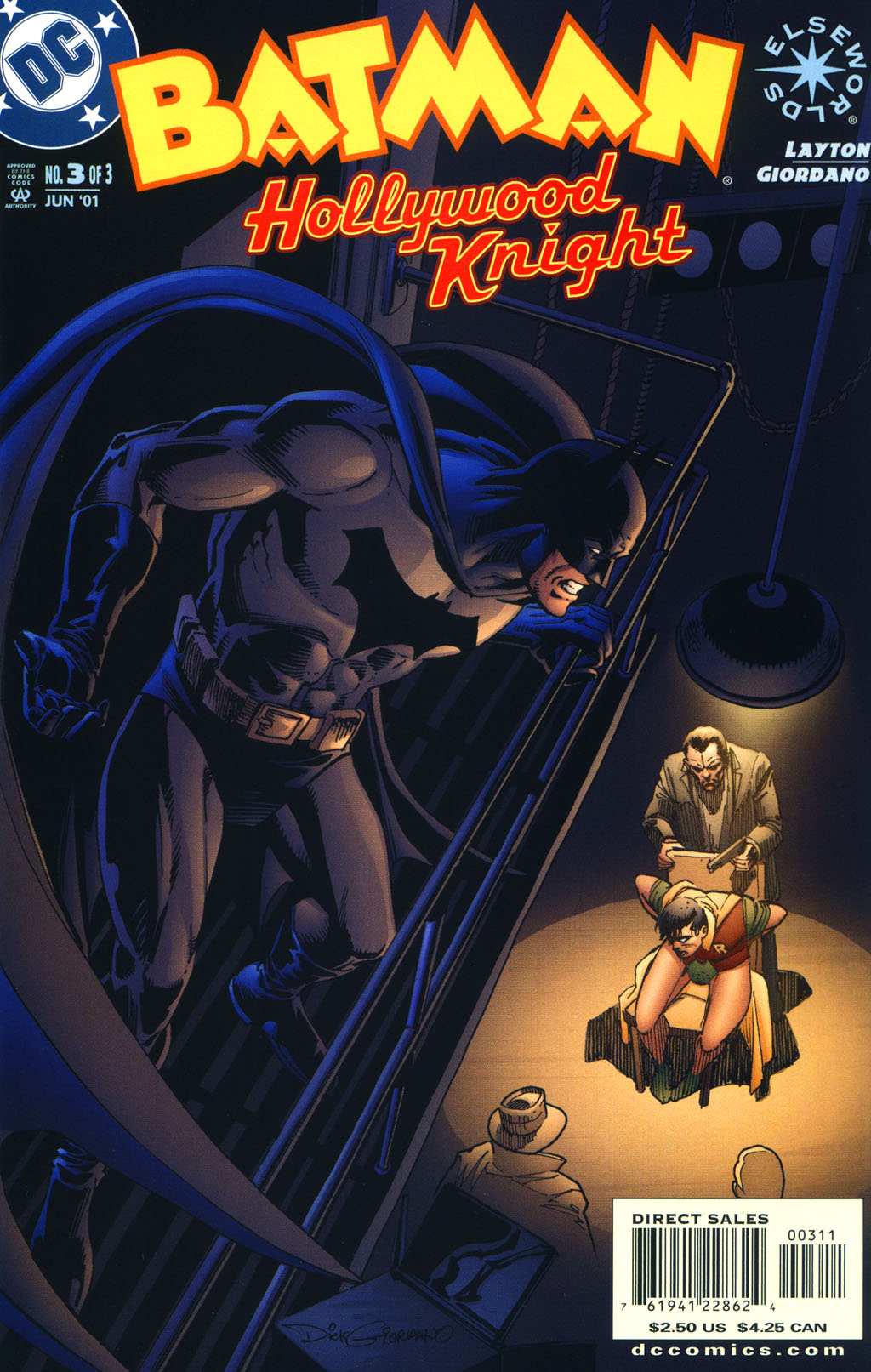 Read online Batman: Hollywood Knight comic -  Issue #3 - 1