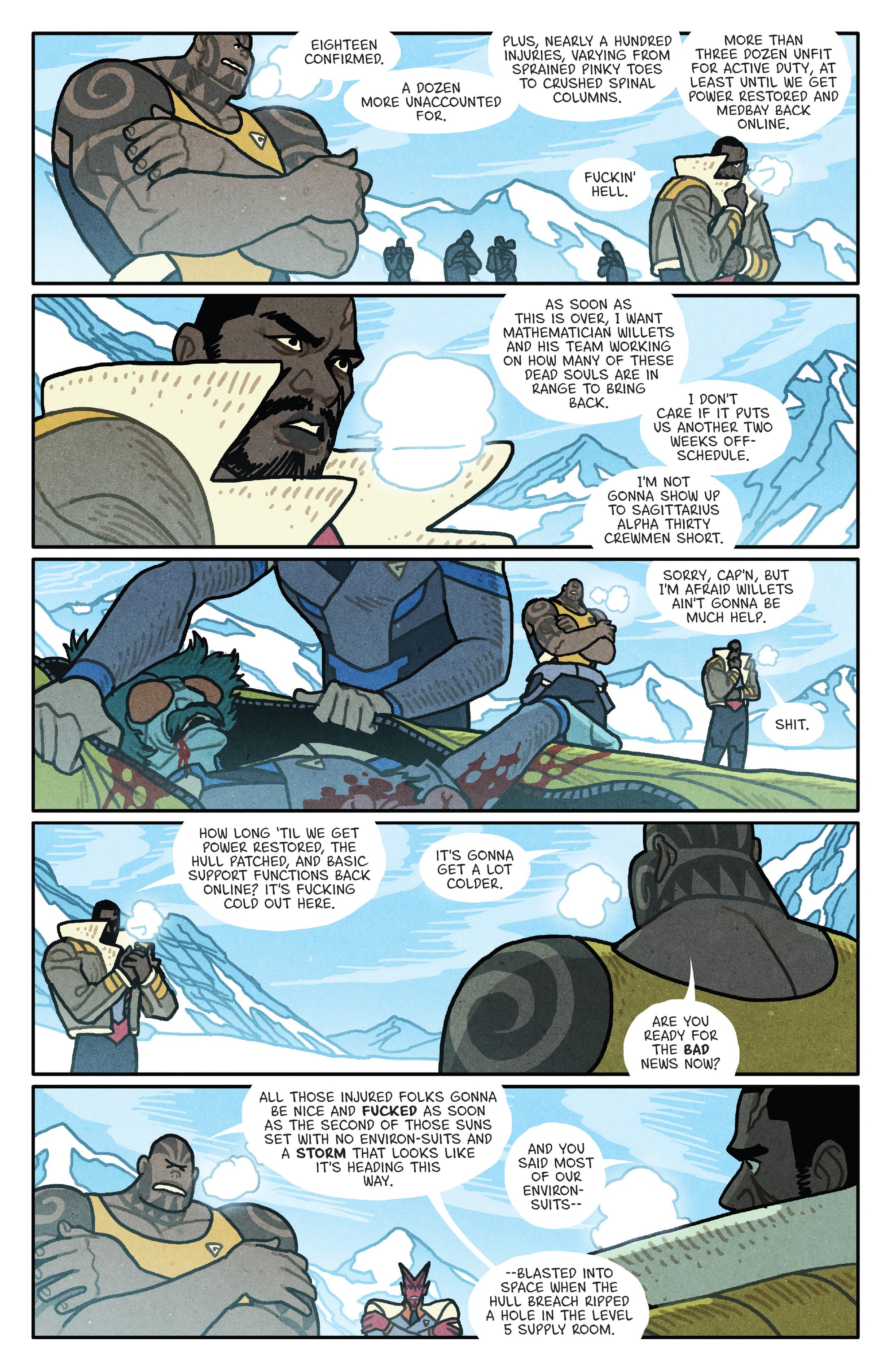 Read online Outer Darkness comic -  Issue #5 - 13