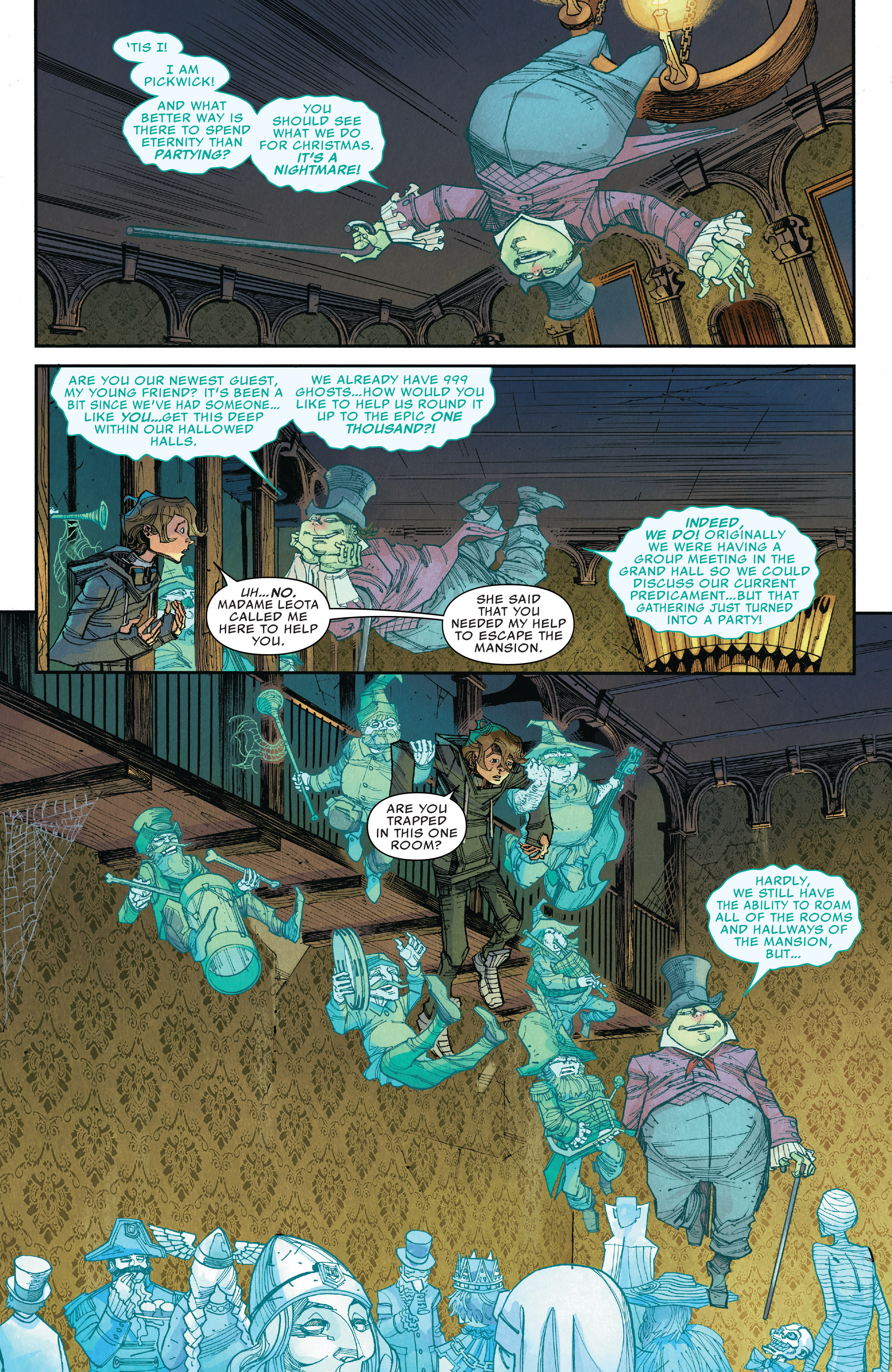 Read online Disney Kingdoms: Haunted Mansion comic -  Issue #2 - 5