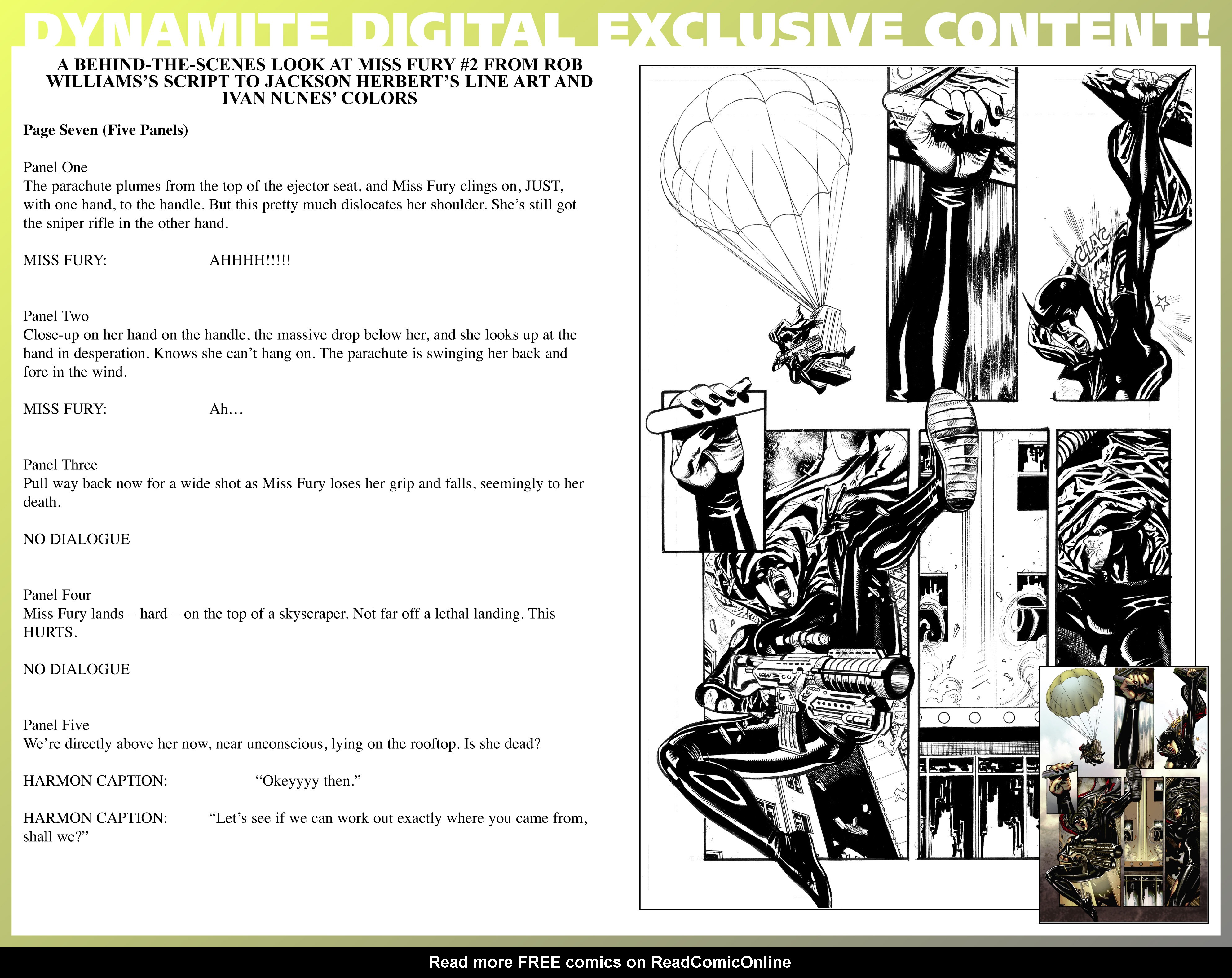 Read online Miss Fury (2013) comic -  Issue #2 - 36