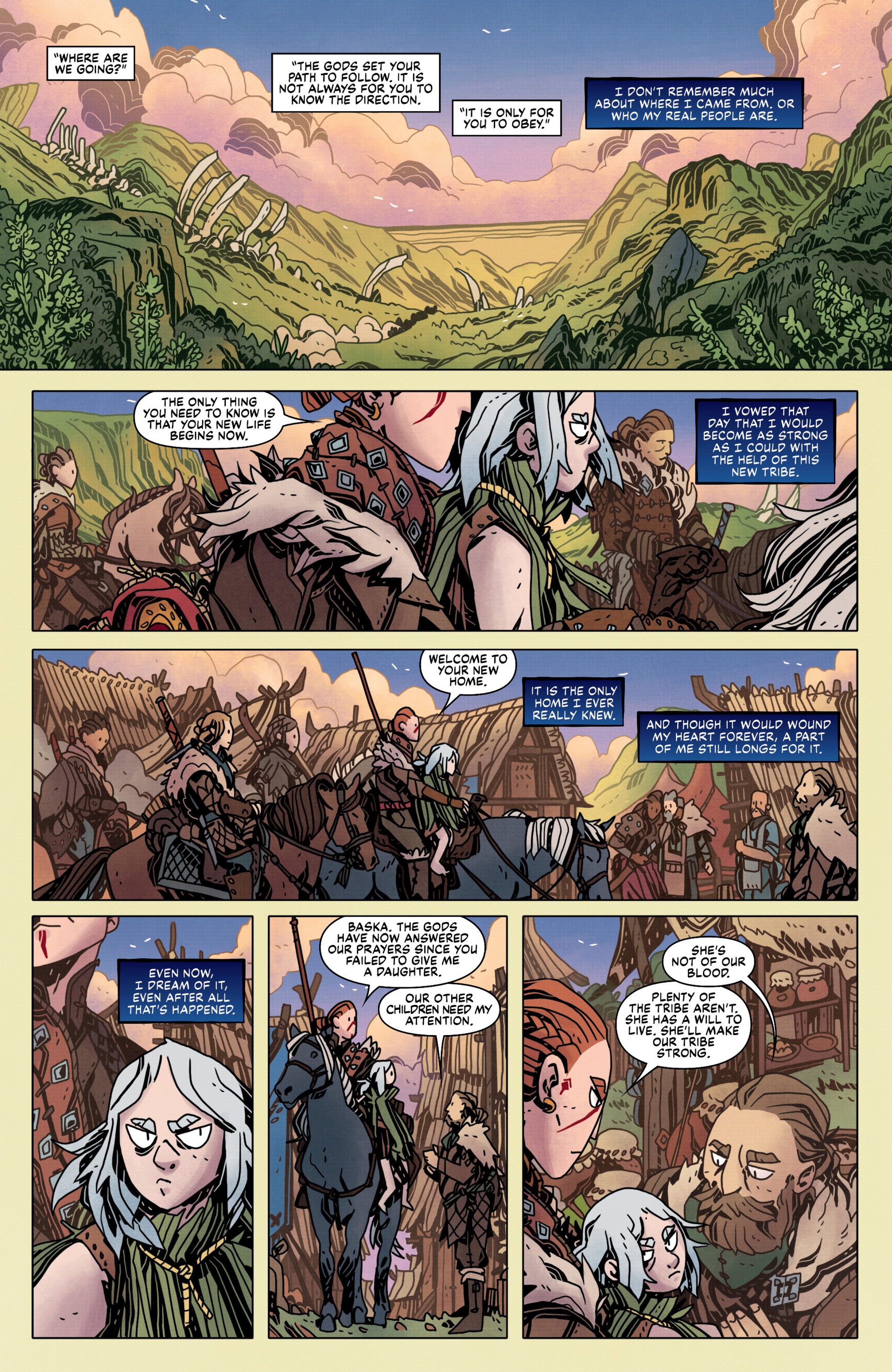 Read online Critical Role: The Mighty Nein Origins - Yasha Nydoorin comic -  Issue # Full - 12