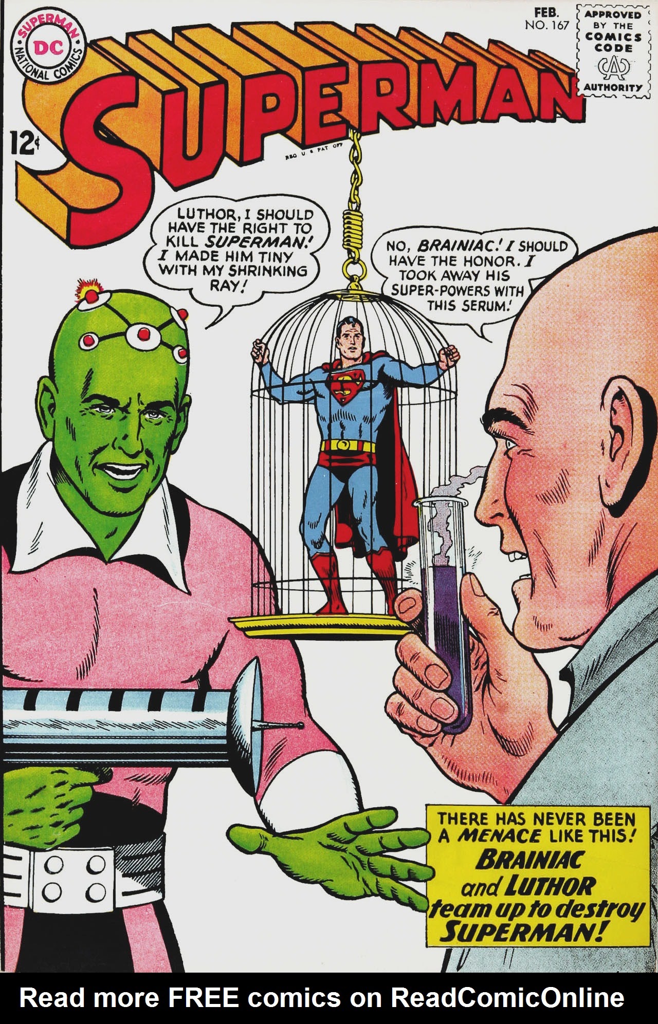 Read online Superman (1939) comic -  Issue #167 - 1
