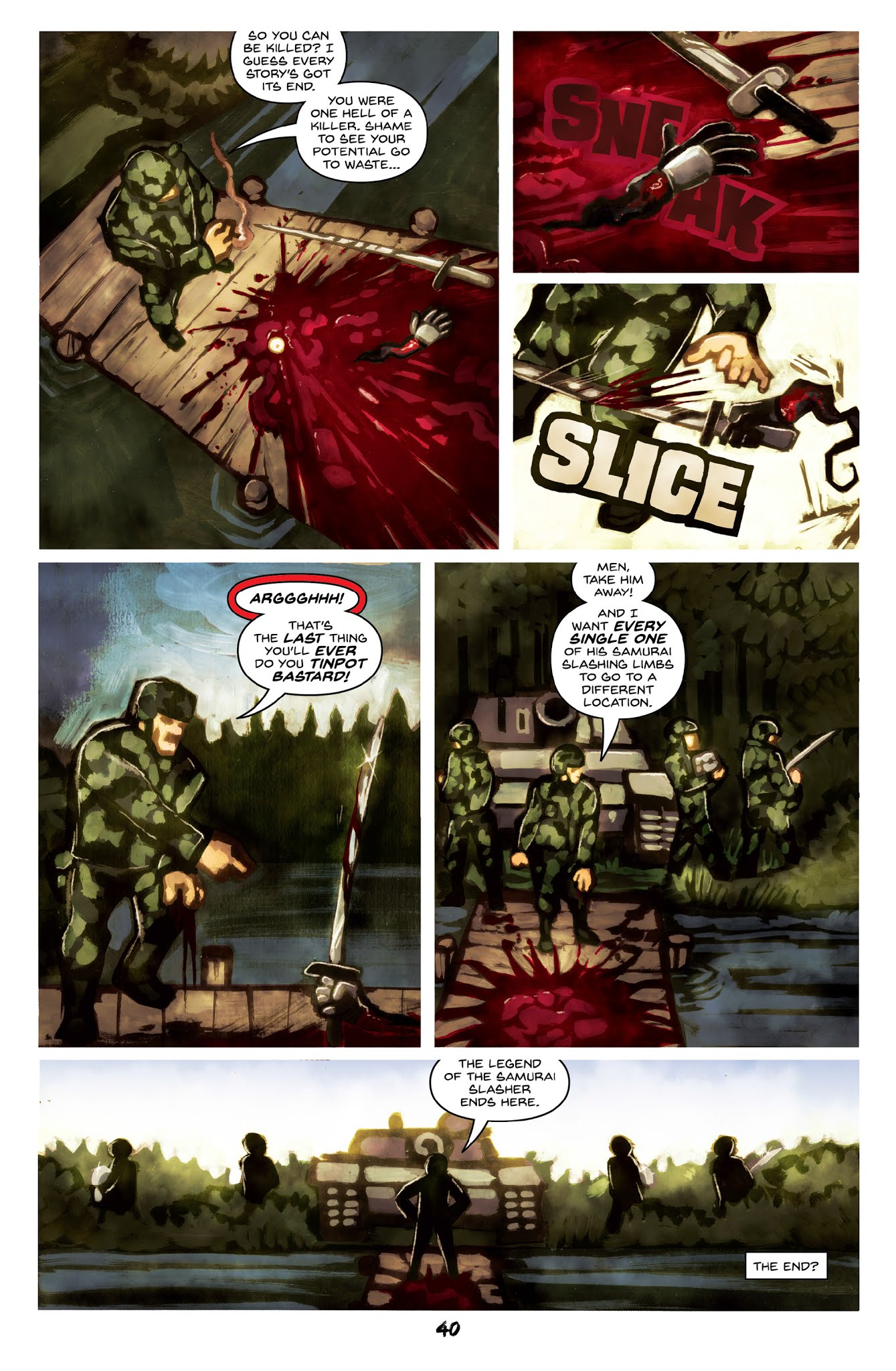 Read online Samurai Slasher comic -  Issue # TPB 1 - 40
