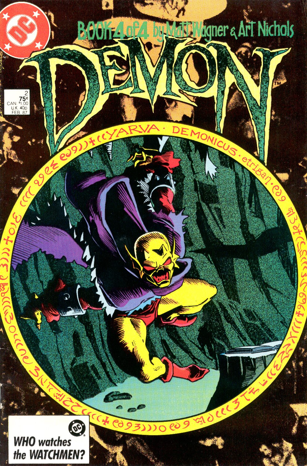 Read online The Demon (1987) comic -  Issue #2 - 1