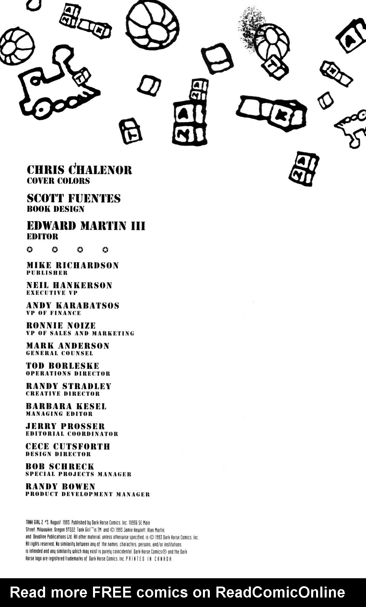 Read online Tank Girl 2 comic -  Issue #3 - 2