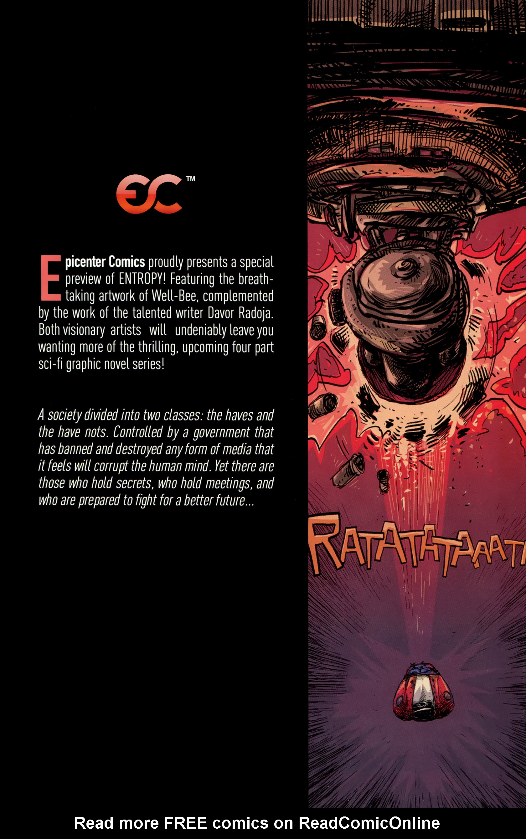 Read online Free Comic Book Day 2014 comic -  Issue # Entropy FCBD - 3
