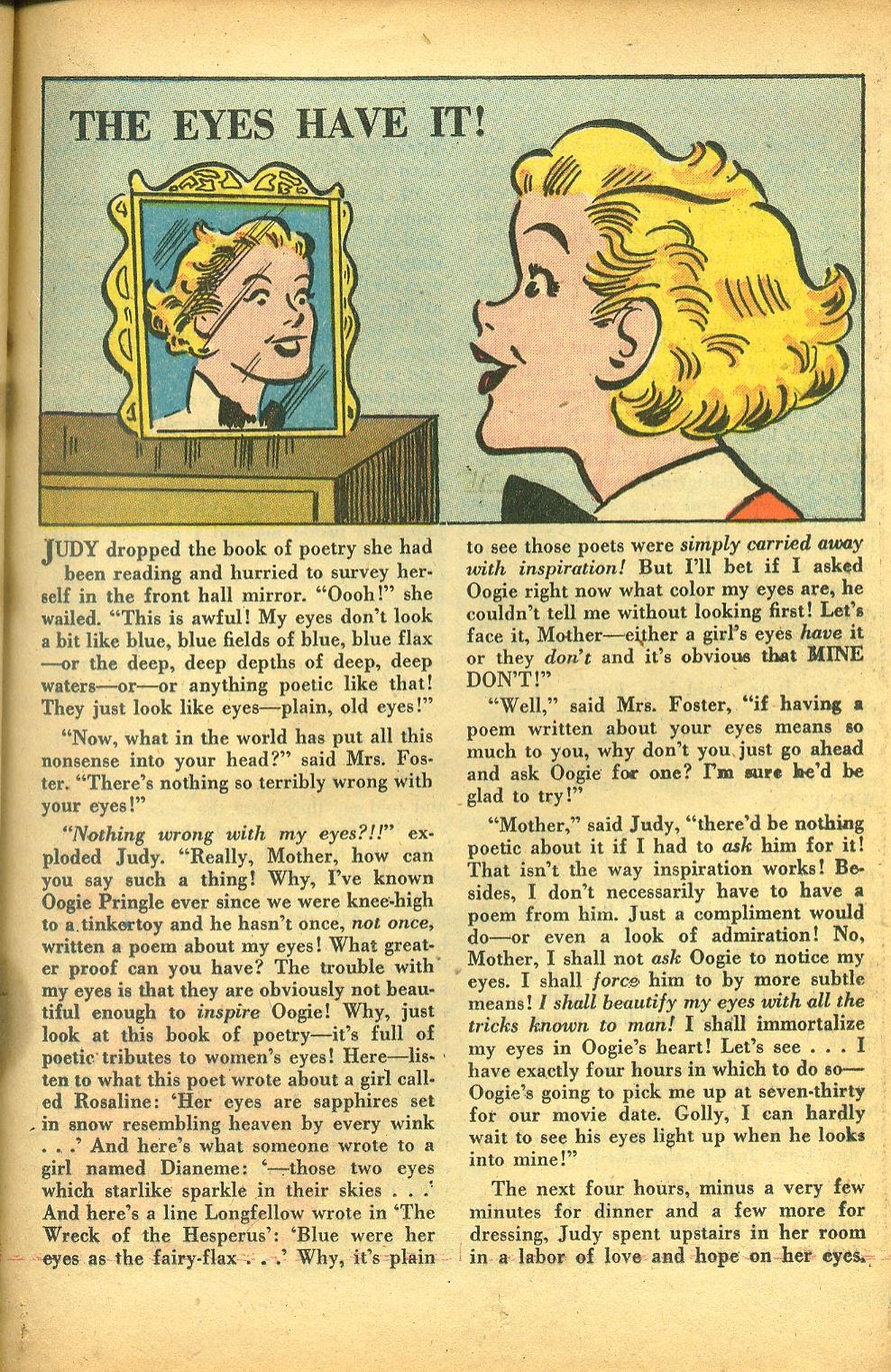 Read online A Date with Judy comic -  Issue #23 - 37