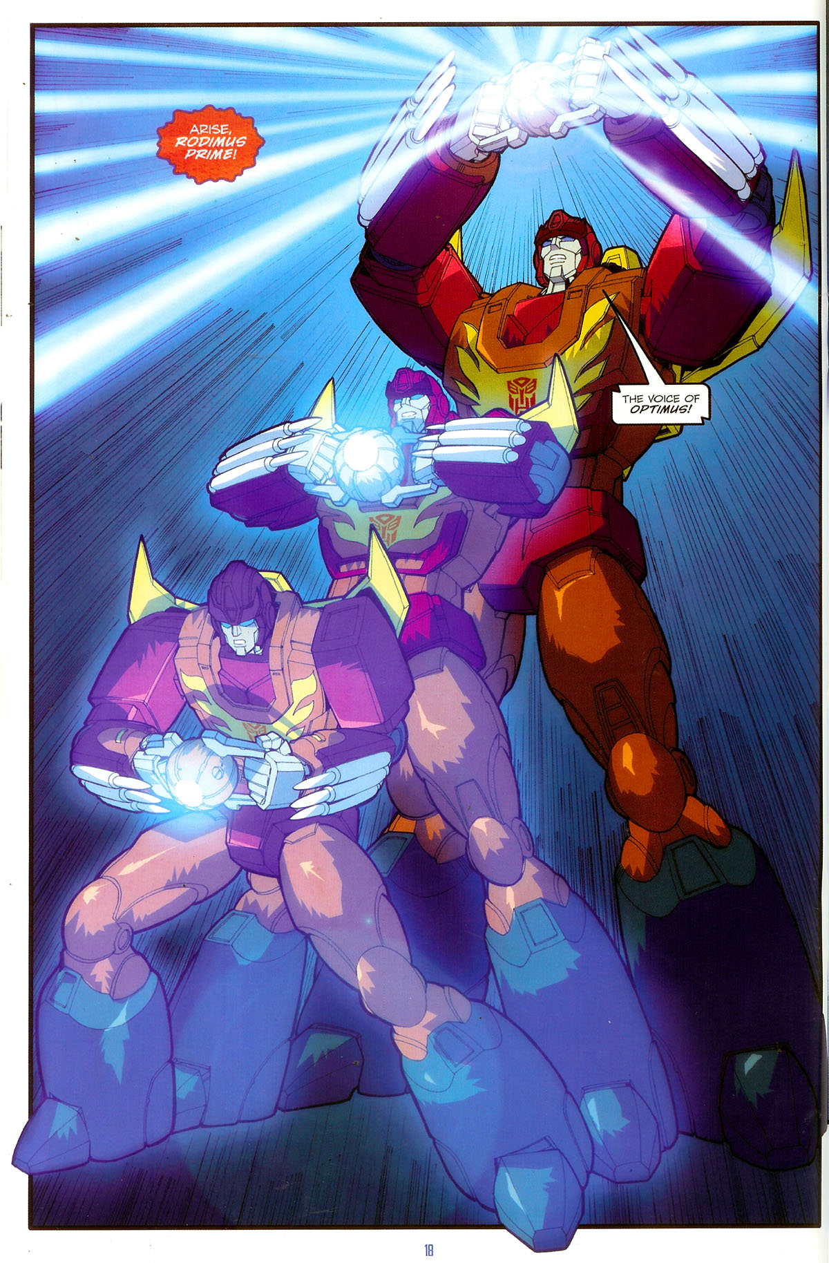 Read online The Transformers: The Animated Movie comic -  Issue #4 - 19