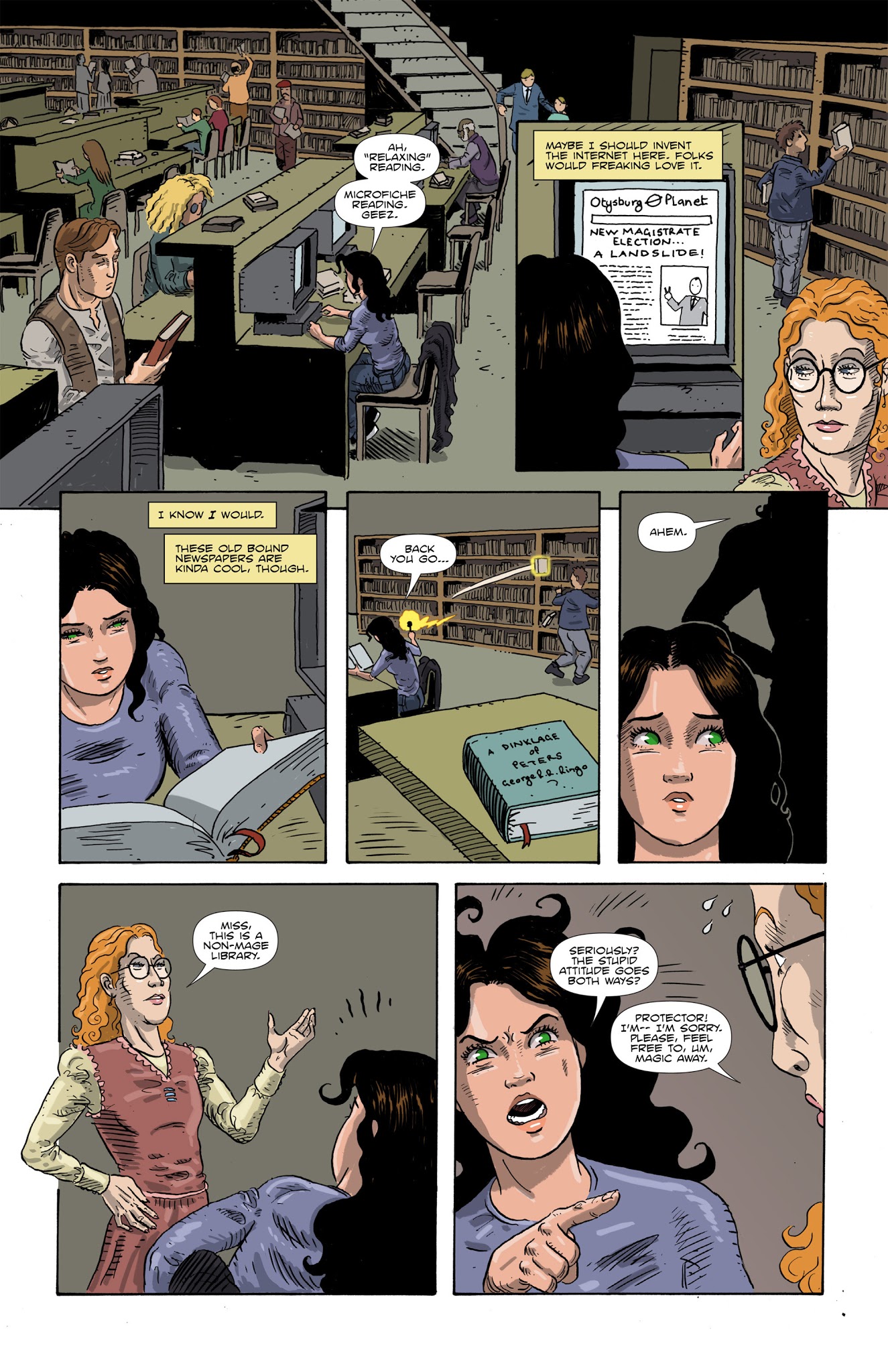 Read online Amelia Cole and the Hidden War comic -  Issue # TPB - 61