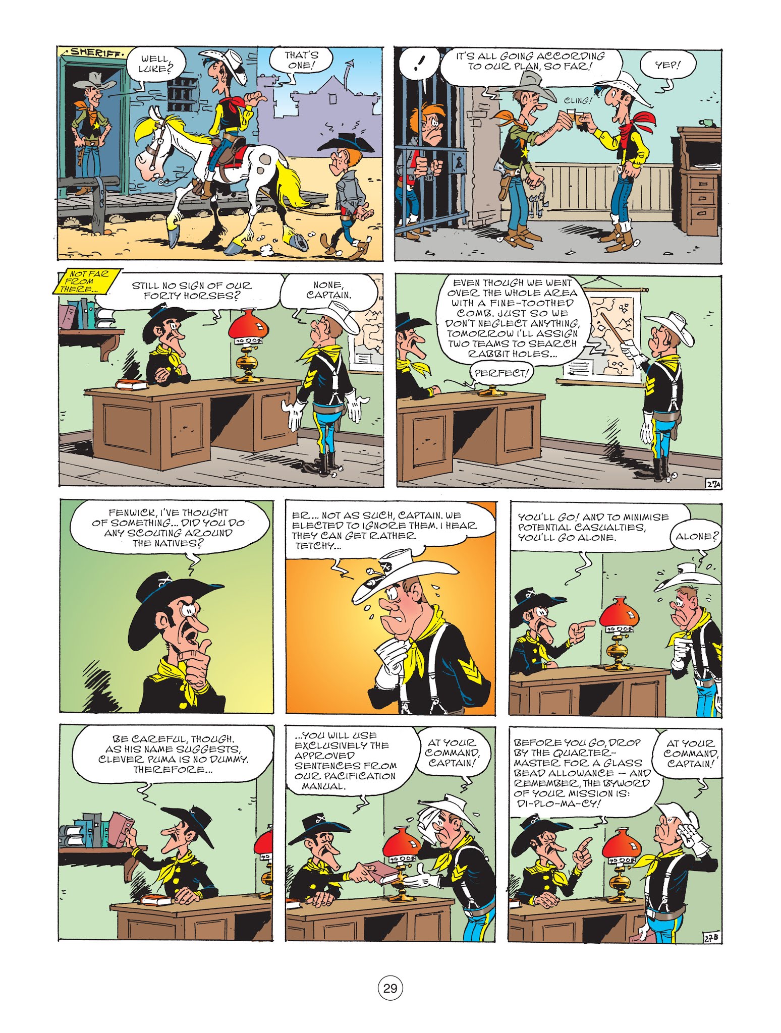 Read online A Lucky Luke Adventure comic -  Issue #67 - 30