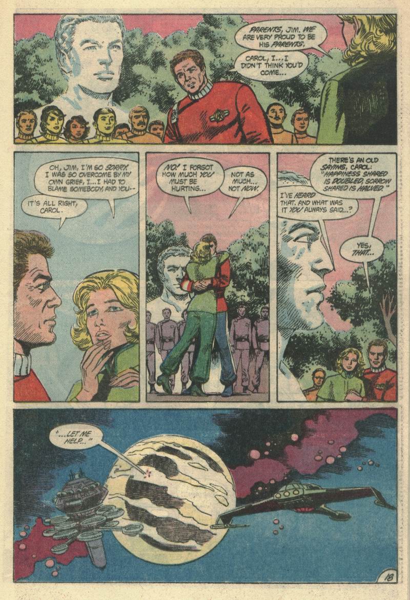 Read online Star Trek (1984) comic -  Issue #9 - 19