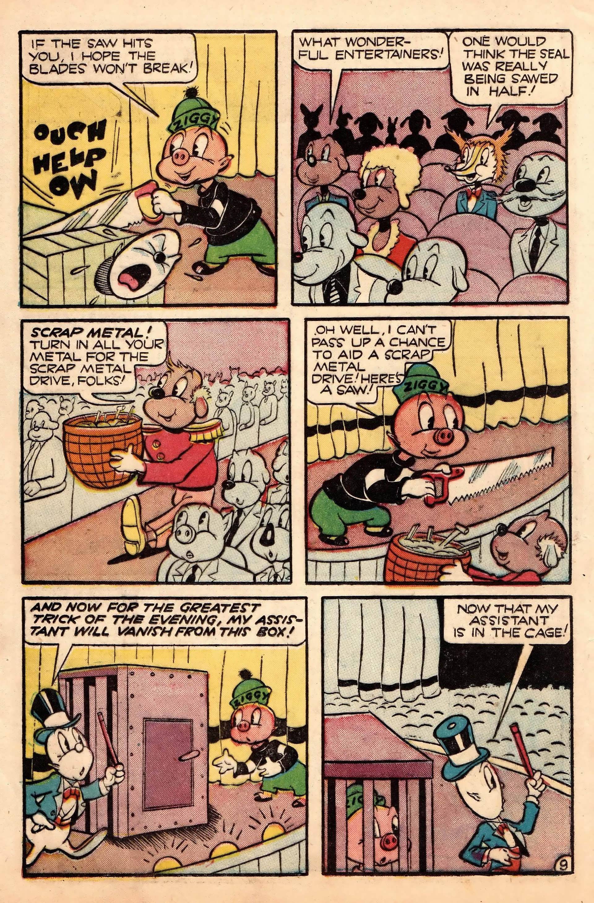 Read online Ziggy Pig-Silly Seal Comics (1944) comic -  Issue #2 - 18