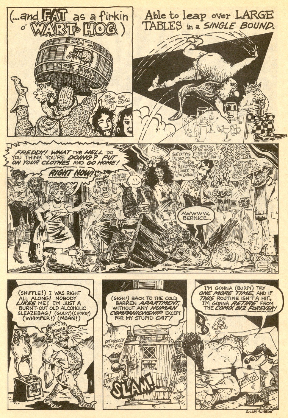 Read online Fat Freddy's Comics and Stories comic -  Issue #1 - 24