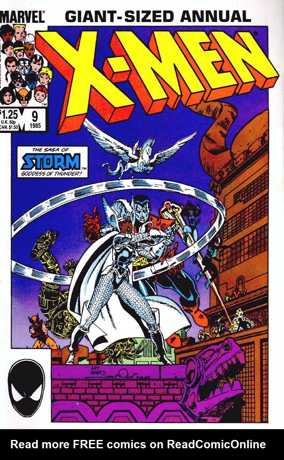 Read online X-Men Annual comic -  Issue #9 - 1
