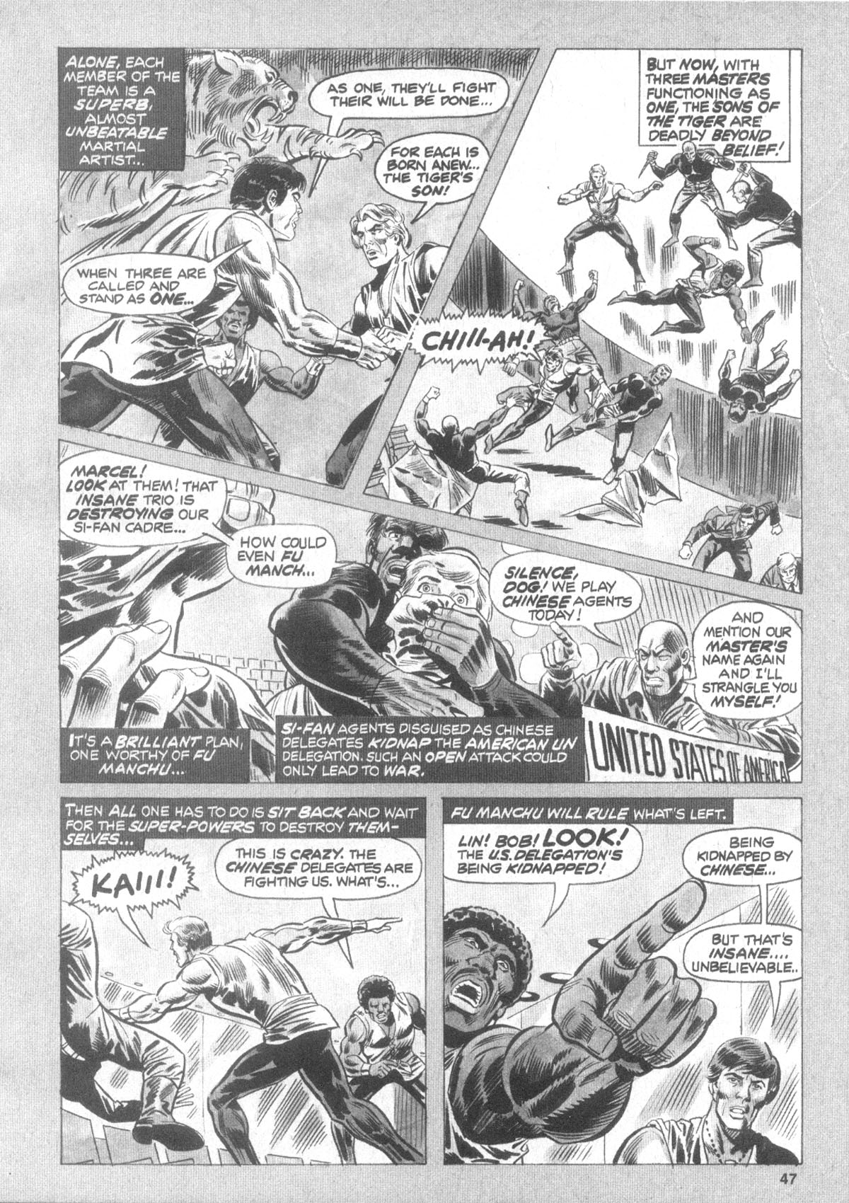 Read online The Deadly Hands of Kung Fu comic -  Issue # _Special - 45