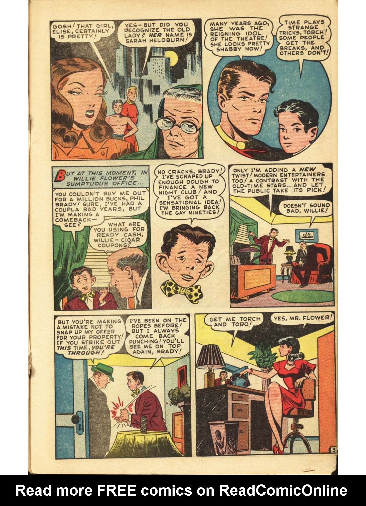 Read online The Human Torch (1940) comic -  Issue #30 - 6