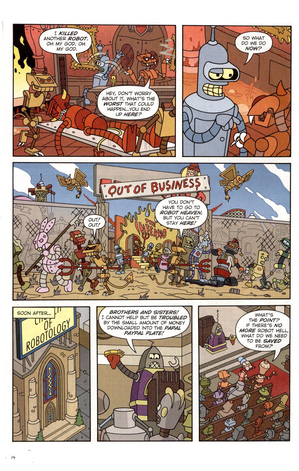 Read online Futurama Comics comic -  Issue #13 - 15