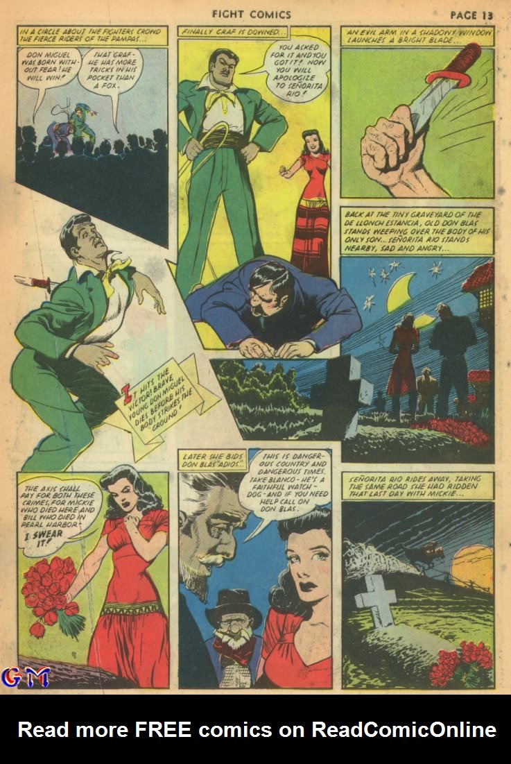 Read online Fight Comics comic -  Issue #20 - 15