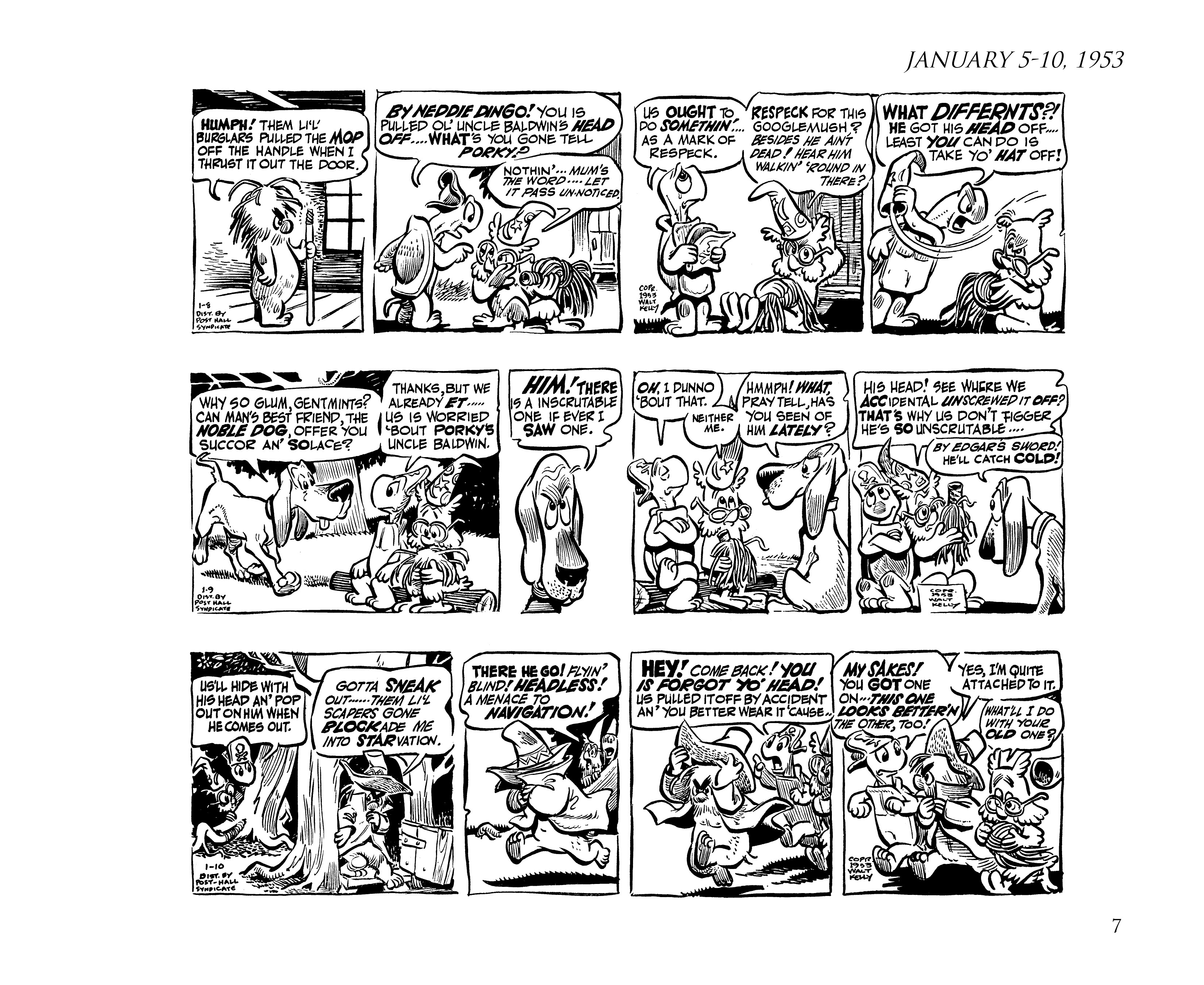 Read online Pogo by Walt Kelly: The Complete Syndicated Comic Strips comic -  Issue # TPB 3 (Part 1) - 19