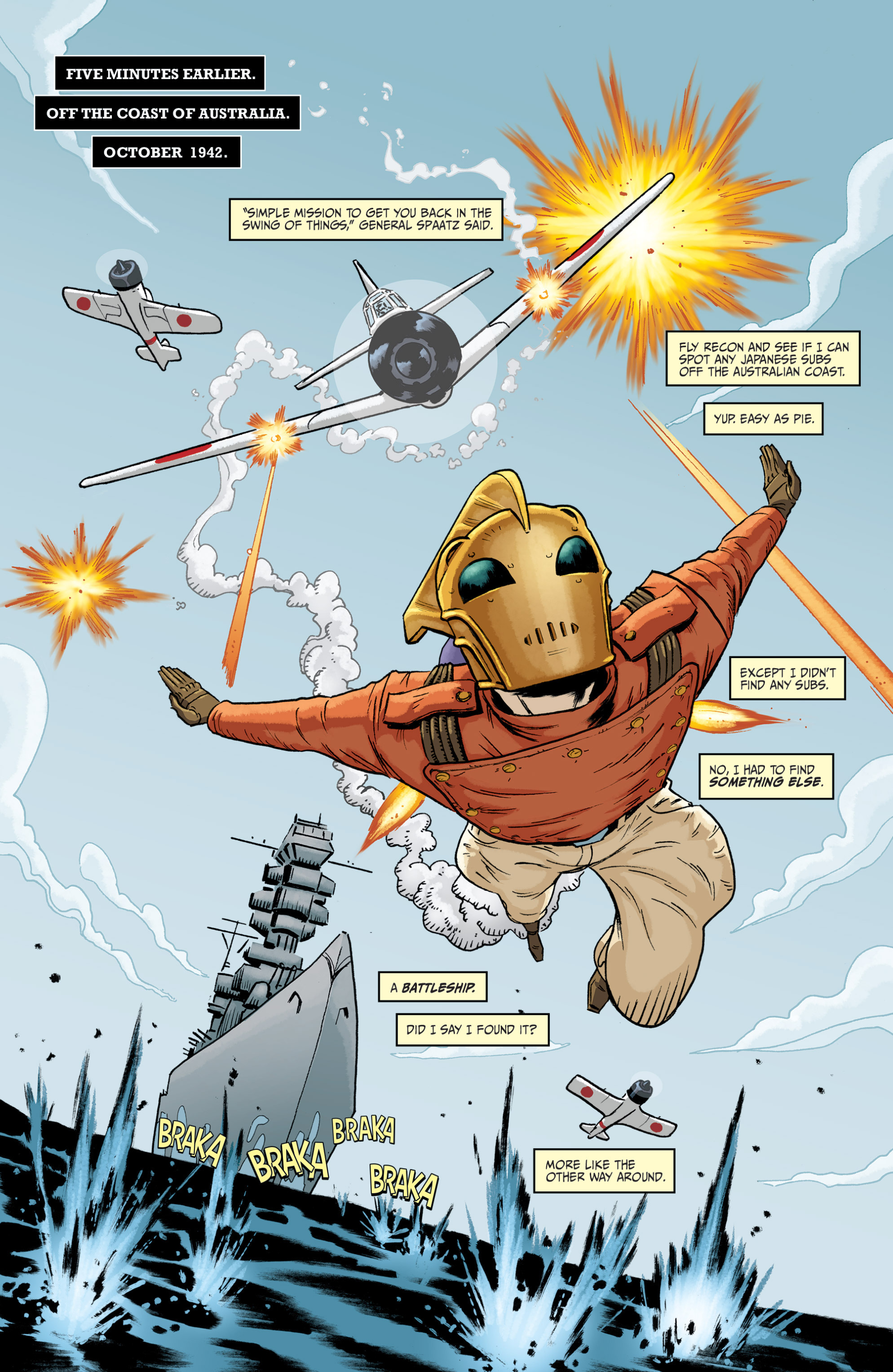 Read online The Rocketeer at War comic -  Issue #2 - 5