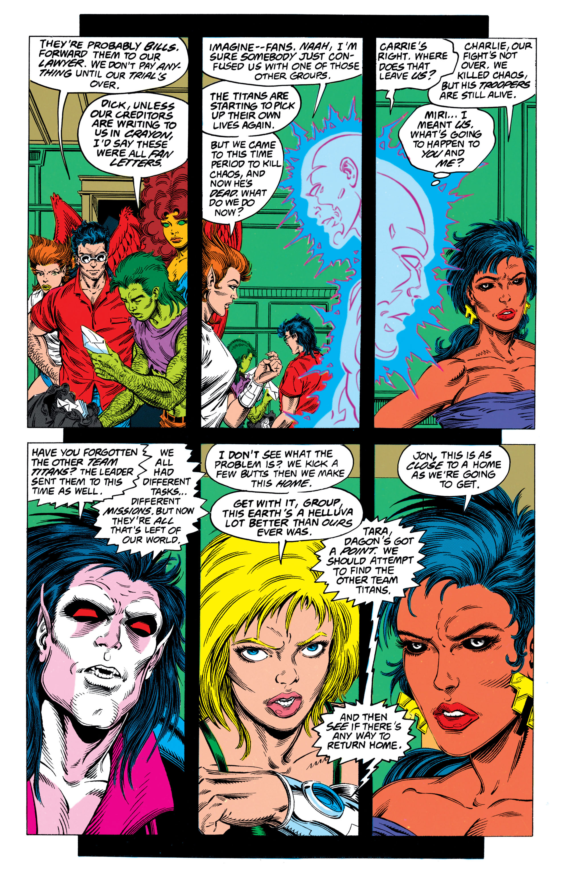 Read online The New Titans (1988) comic -  Issue #93 - 5