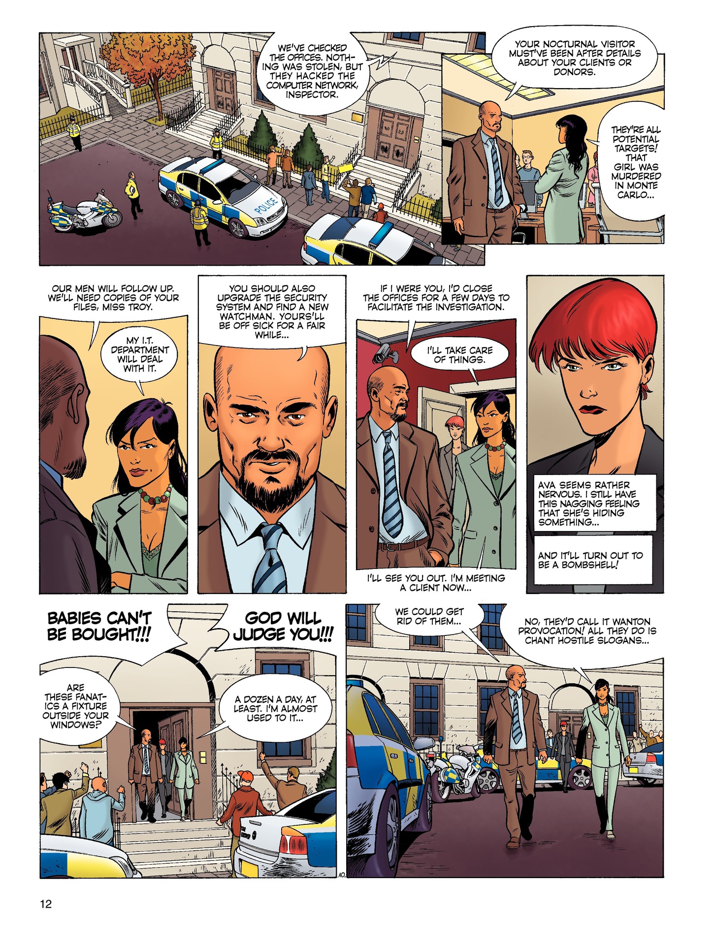 Read online Damocles comic -  Issue #4 - 12