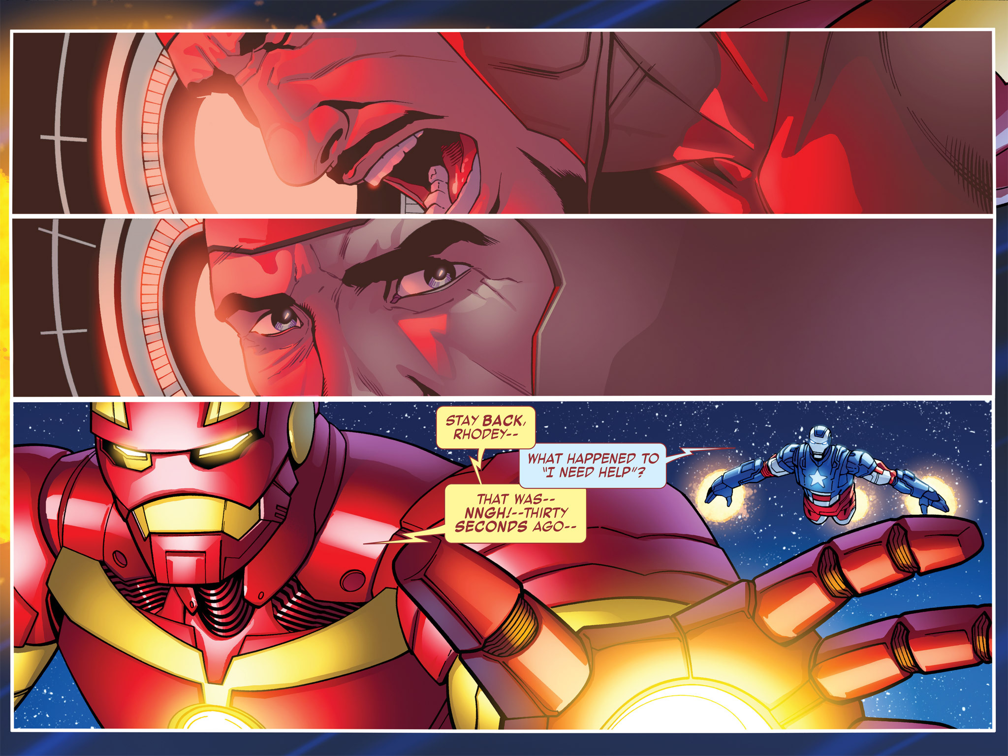 Read online Iron Man: Fatal Frontier Infinite Comic comic -  Issue #1 - 101