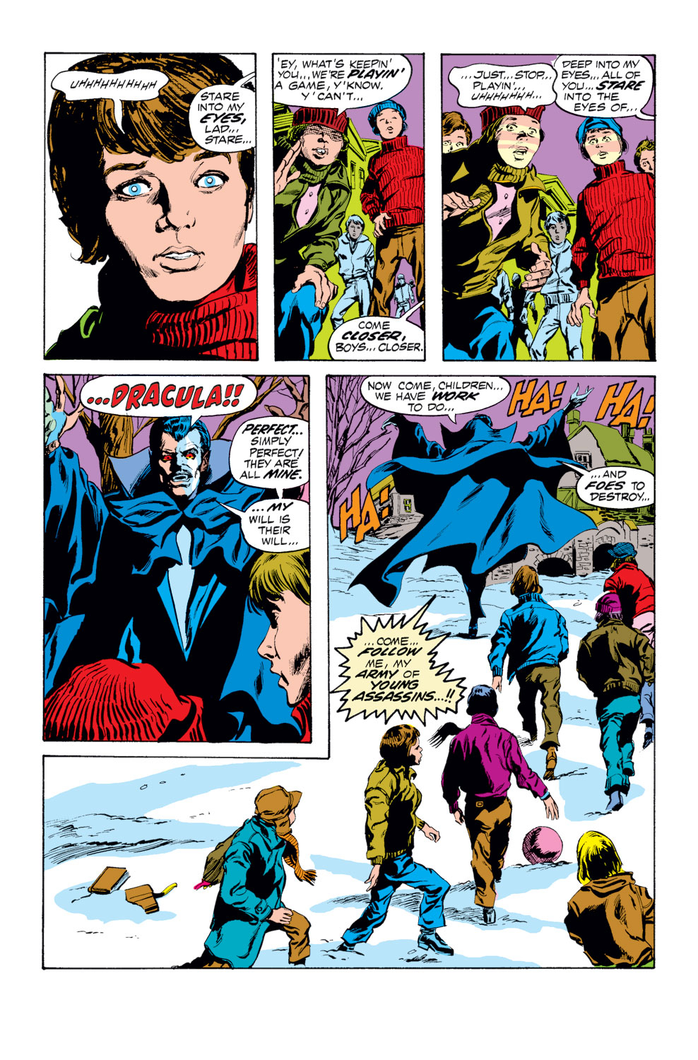Read online Tomb of Dracula (1972) comic -  Issue #7 - 12