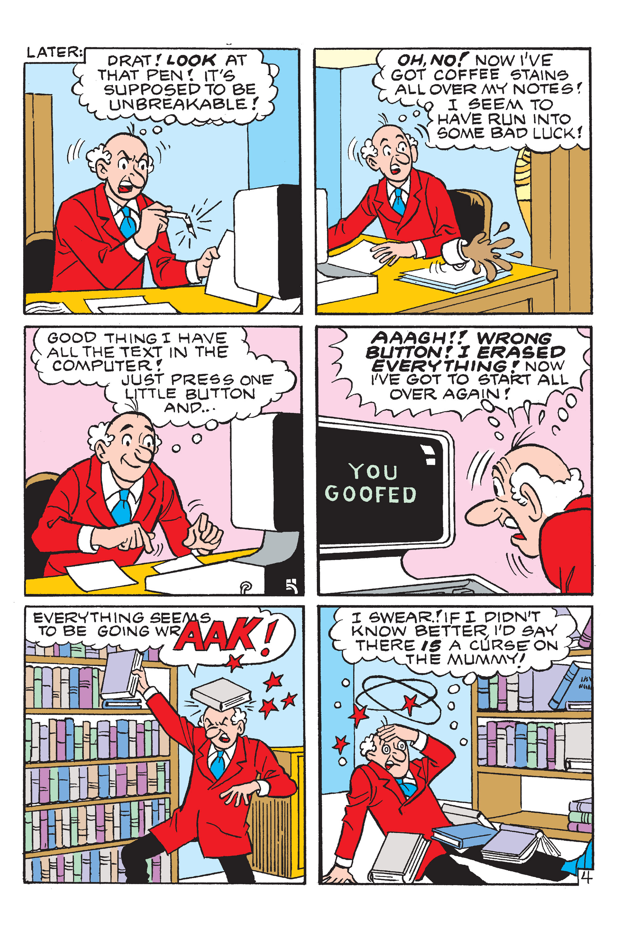 Read online Archie & Friends: Faculty Funnies comic -  Issue # TPB - 40