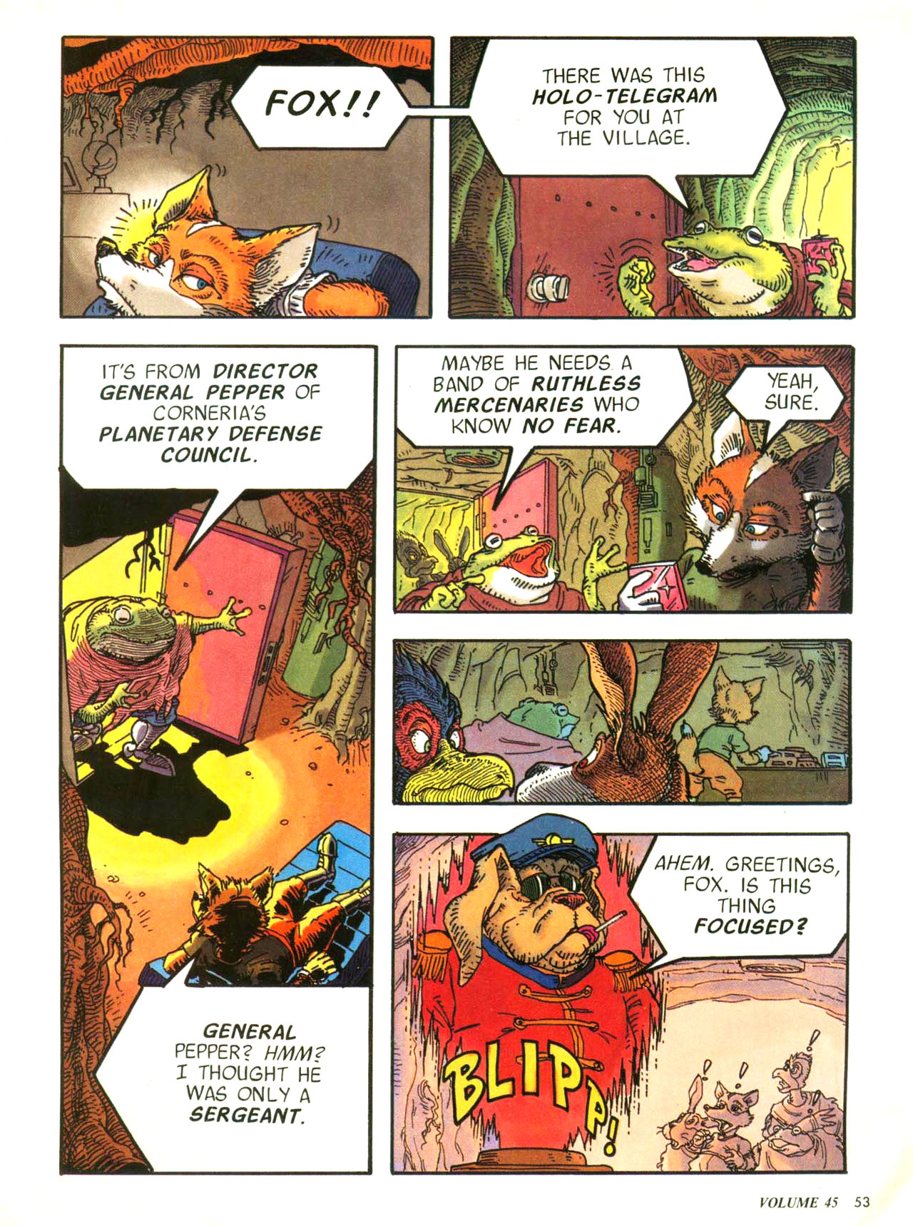 Read online Nintendo Power comic -  Issue #45 - 56