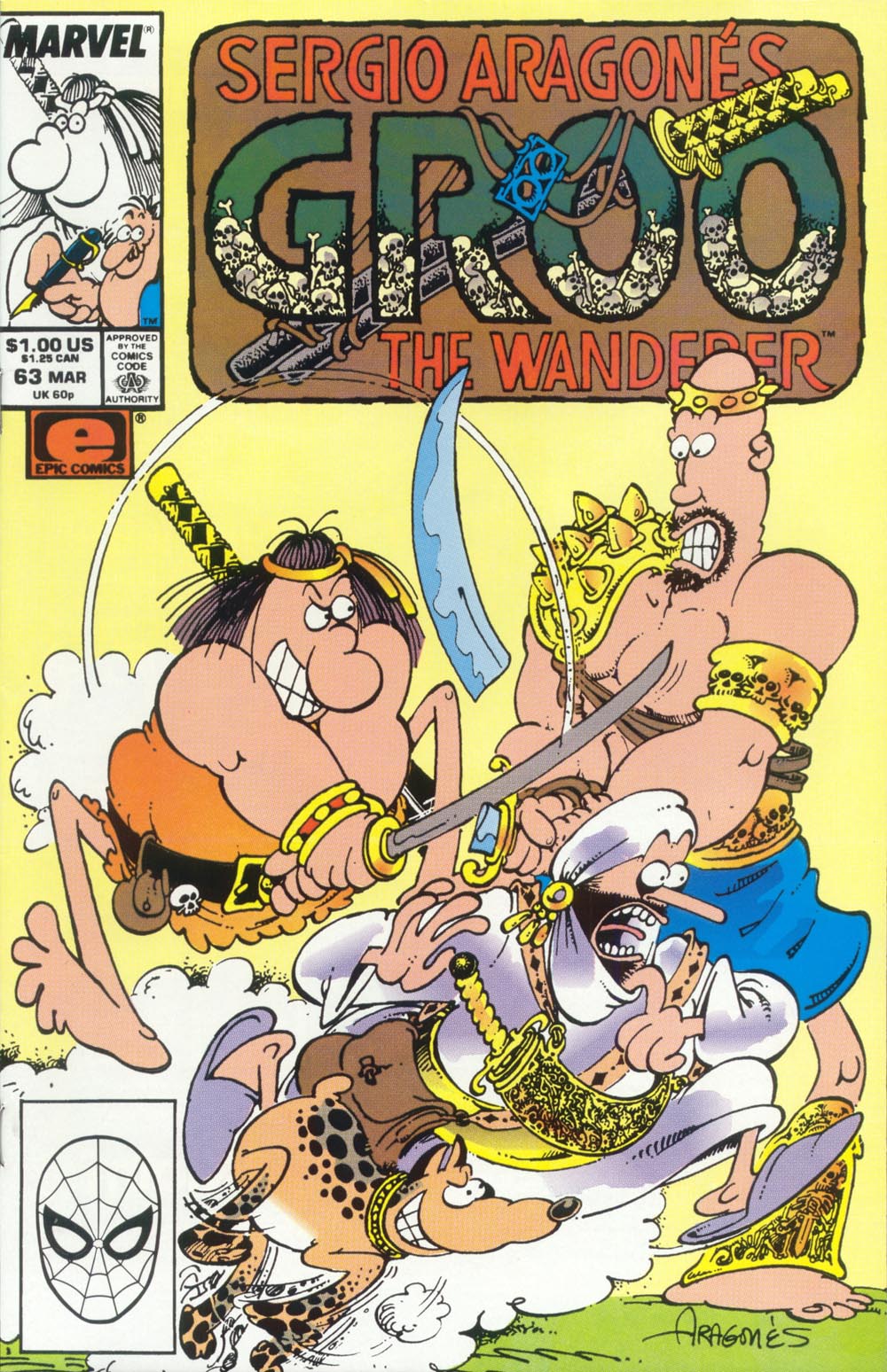 Read online Sergio Aragonés Groo the Wanderer comic -  Issue #63 - 1