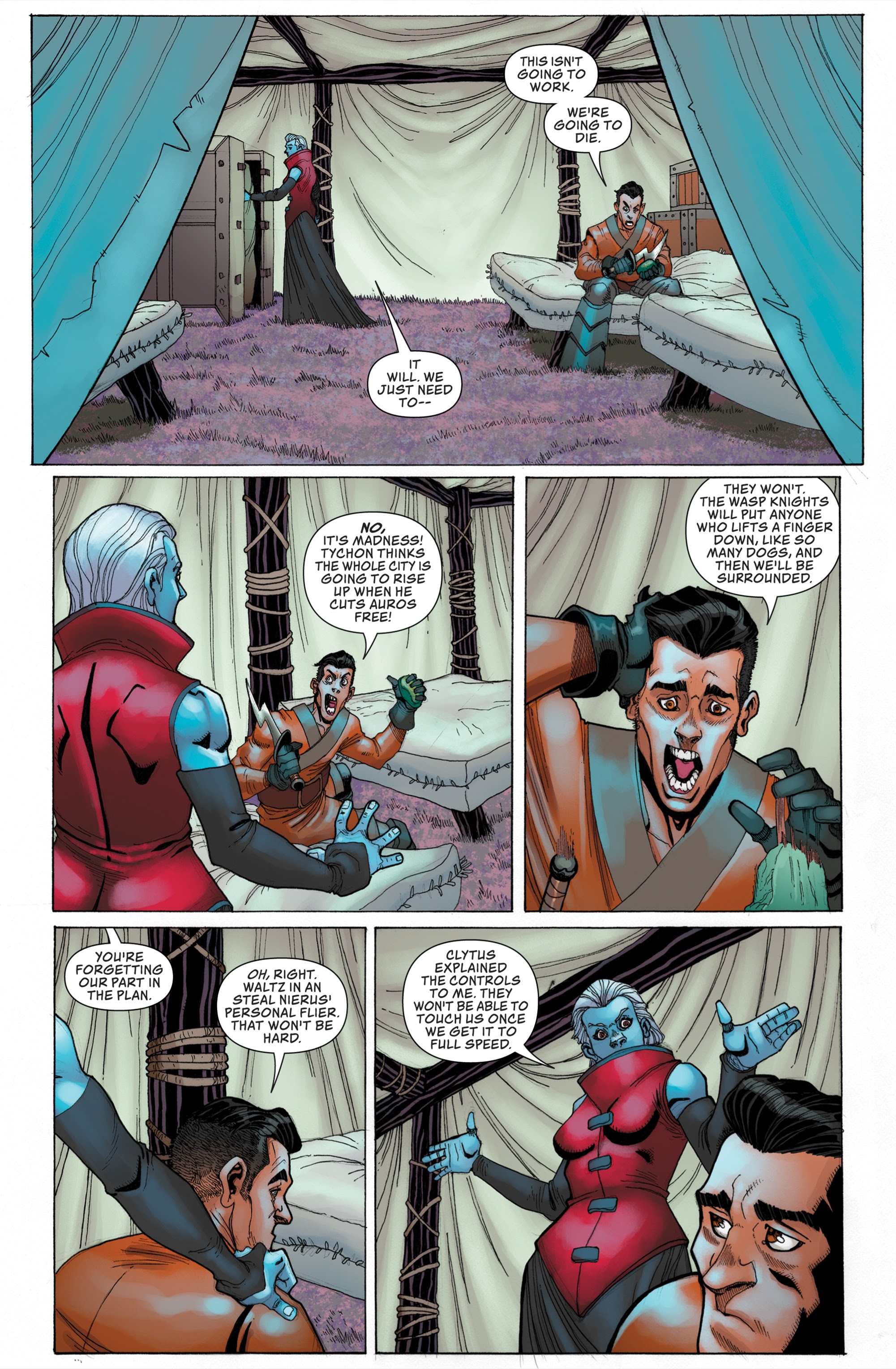 Read online Wailing Blade comic -  Issue #3 - 16