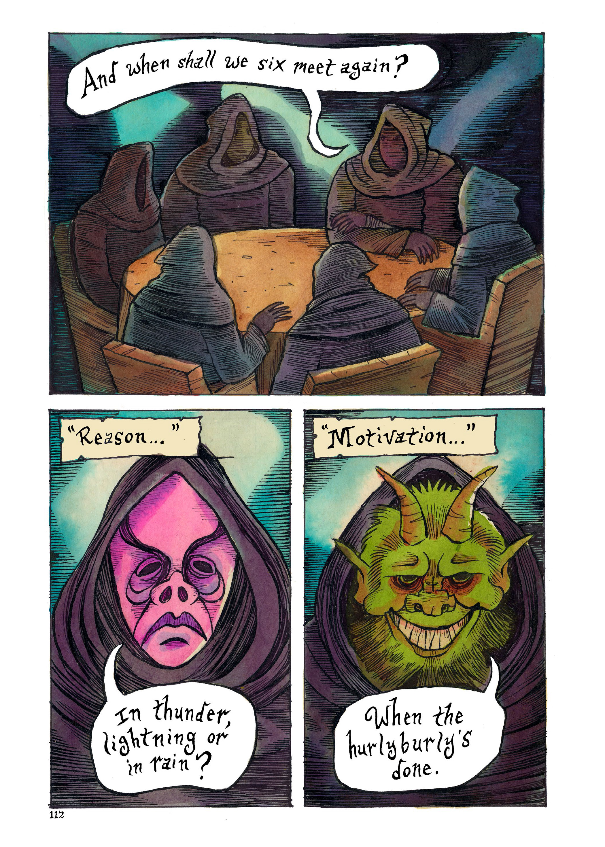 Read online Violenzia and Other Deadly Amusements comic -  Issue # TPB - 113