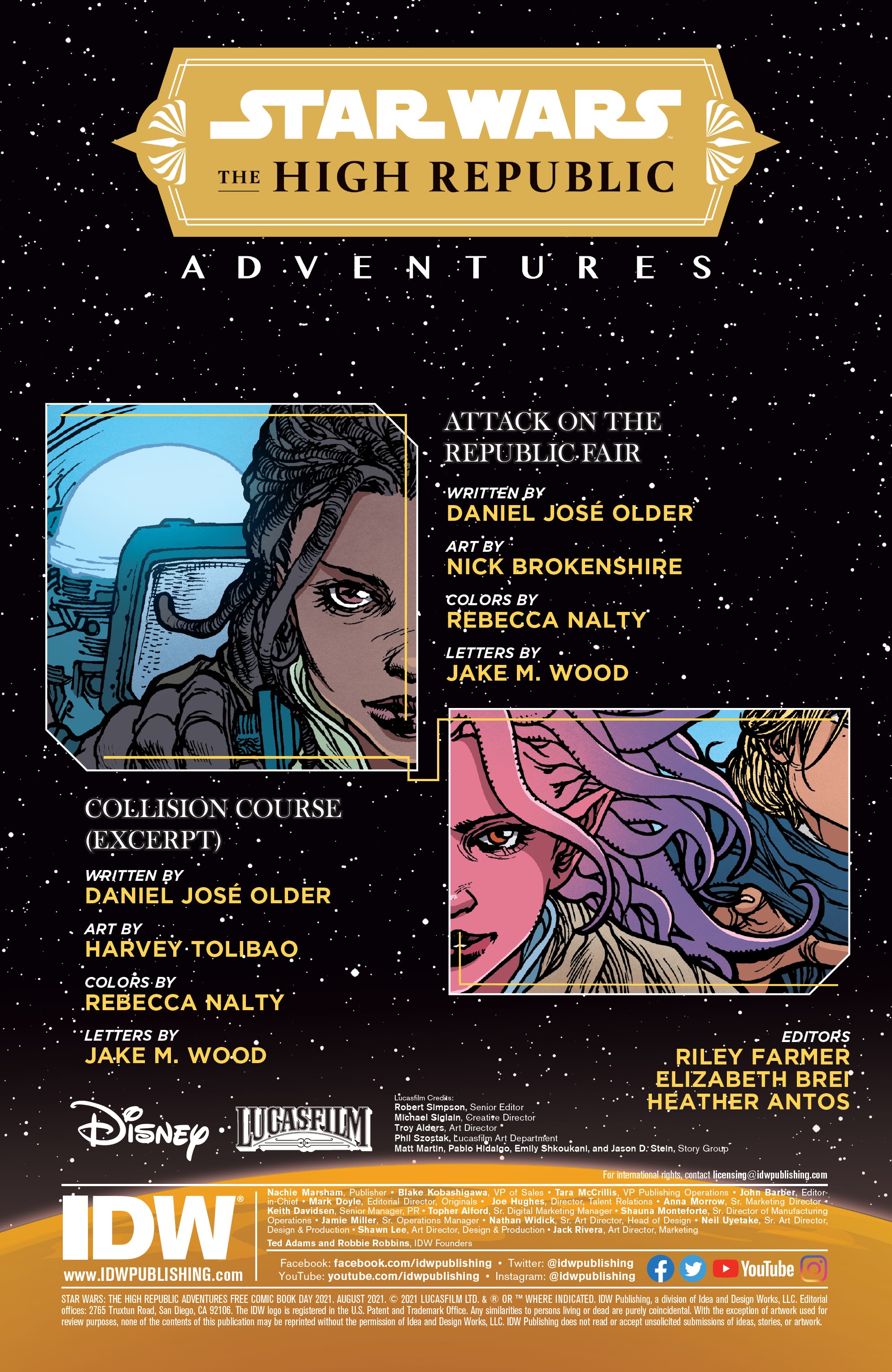 Read online Free Comic Book Day 2021 comic -  Issue # Star Wars - The High Republic Adventures - 4
