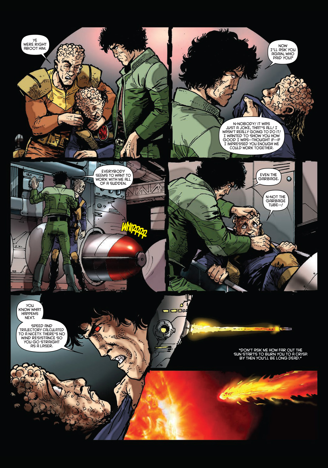 Read online Strontium Dog: The Life and Death of Johnny Alpha: The Project comic -  Issue # TPB - 94