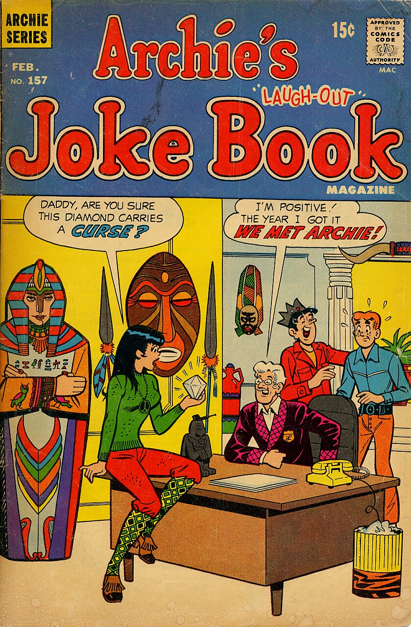 Read online Archie's Joke Book Magazine comic -  Issue #157 - 1