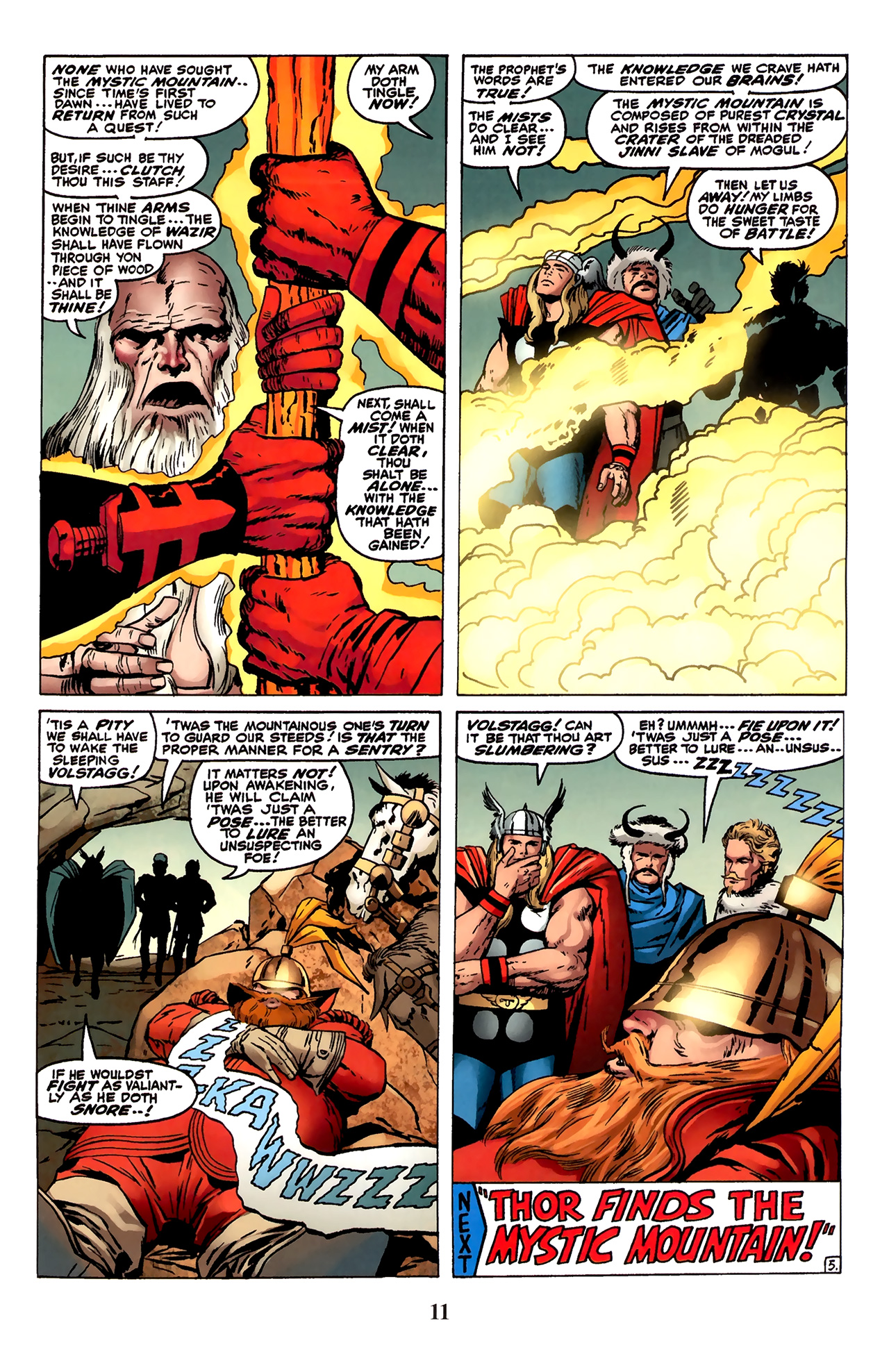 Read online Thor: Tales of Asgard by Stan Lee & Jack Kirby comic -  Issue #6 - 13