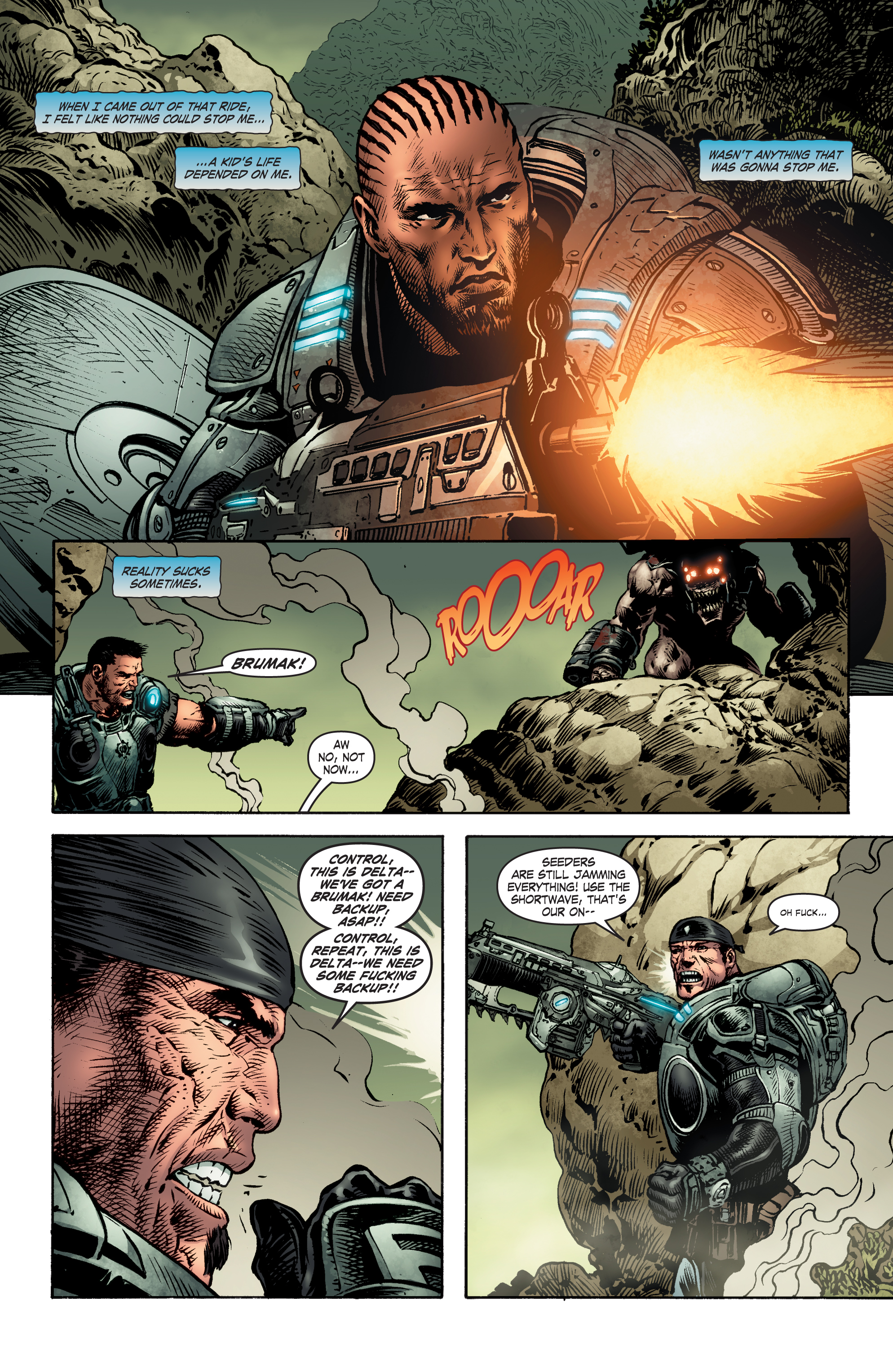 Read online Gears Of War comic -  Issue #3 - 22
