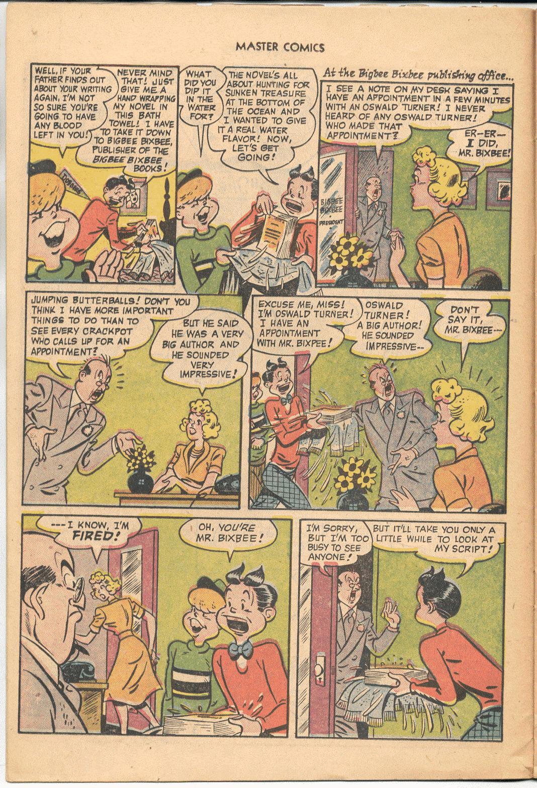 Read online Master Comics comic -  Issue #123 - 11