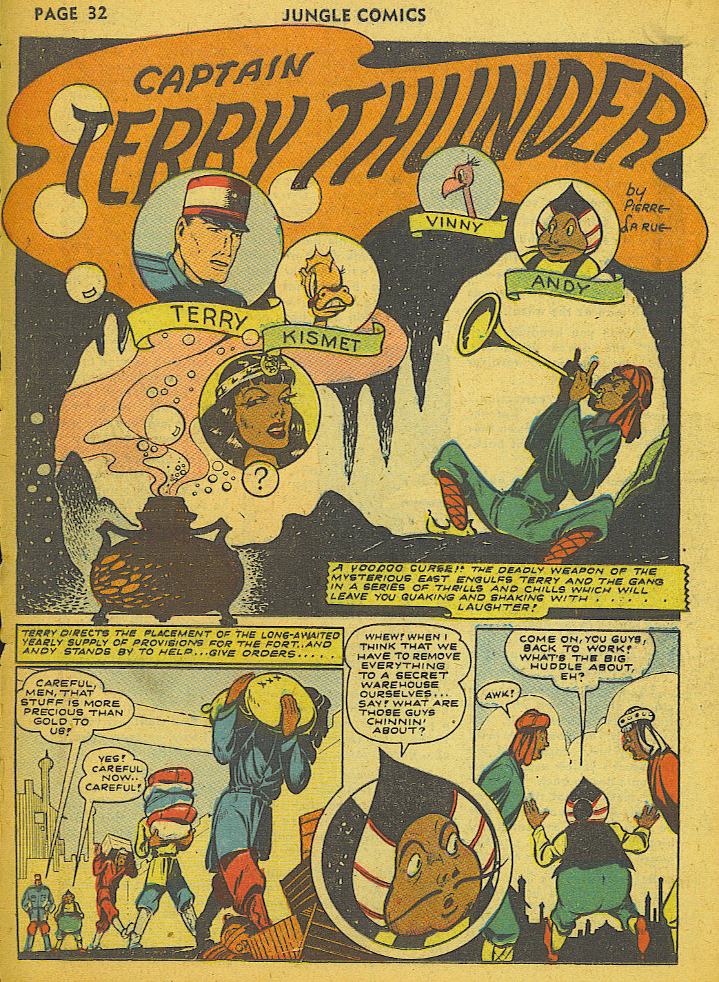 Read online Jungle Comics comic -  Issue #36 - 35