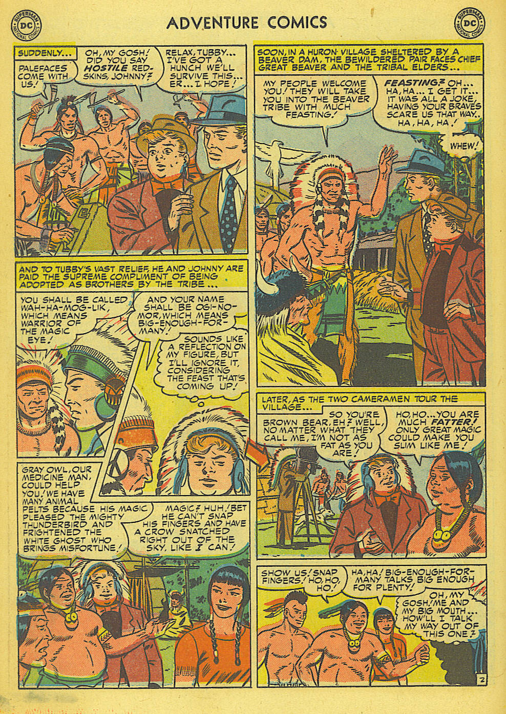 Read online Adventure Comics (1938) comic -  Issue #165 - 21