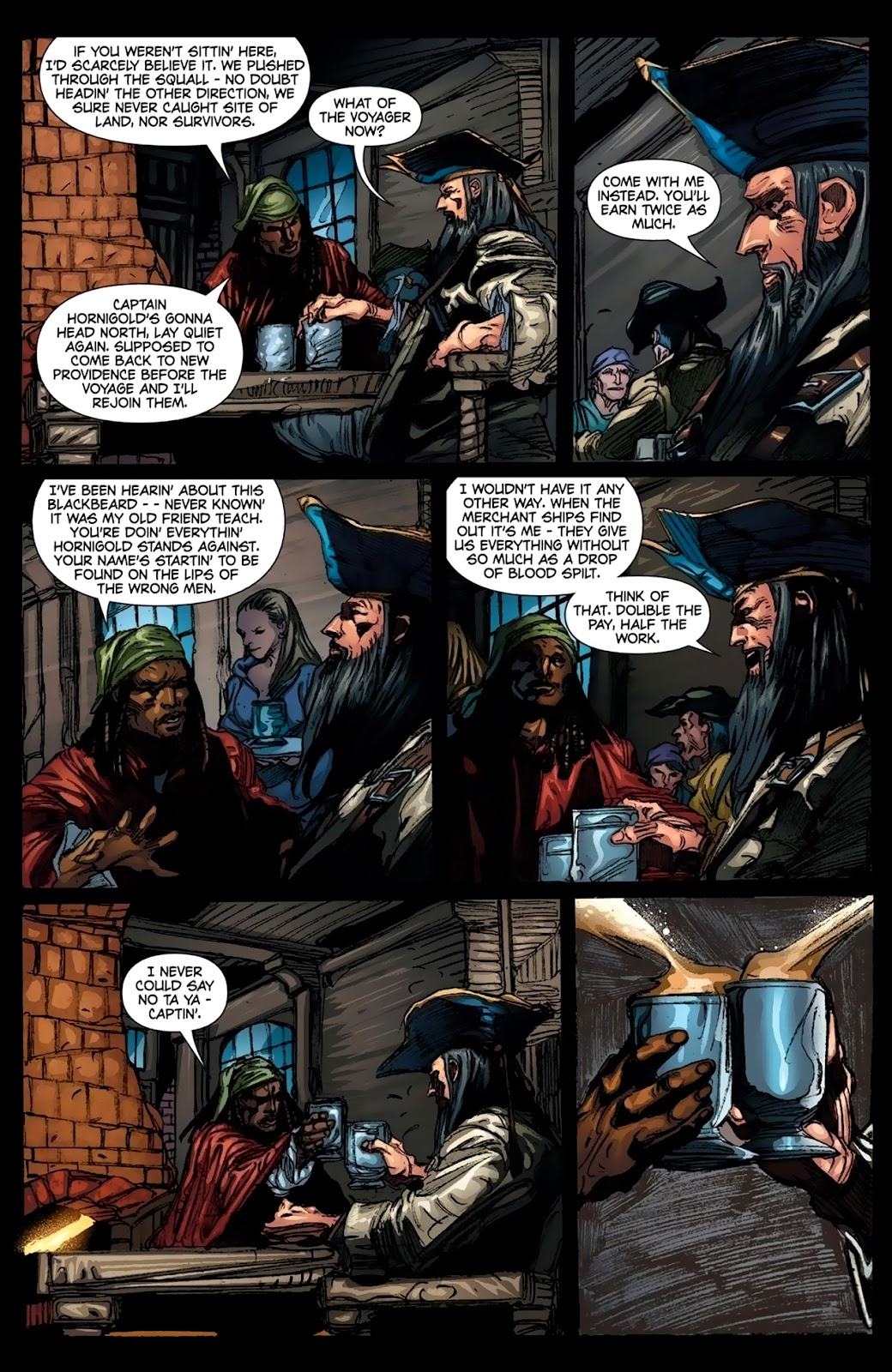 Blackbeard: Legend of the Pyrate King issue 5 - Page 10