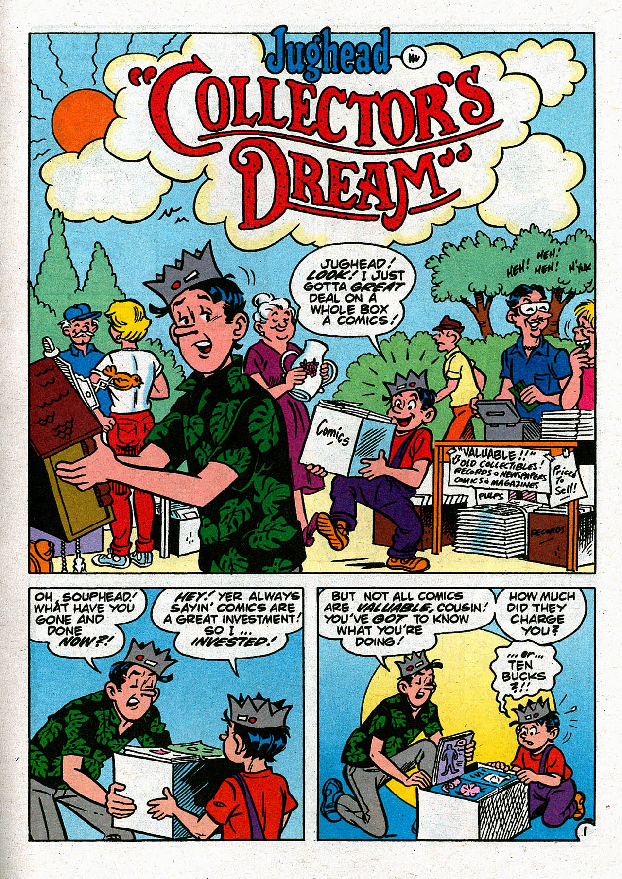 Read online Jughead's Double Digest Magazine comic -  Issue #142 - 169