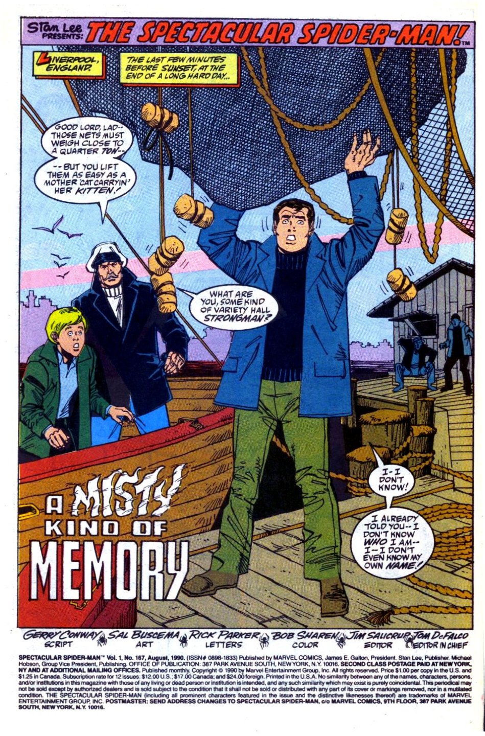 Read online The Spectacular Spider-Man (1976) comic -  Issue #167 - 2