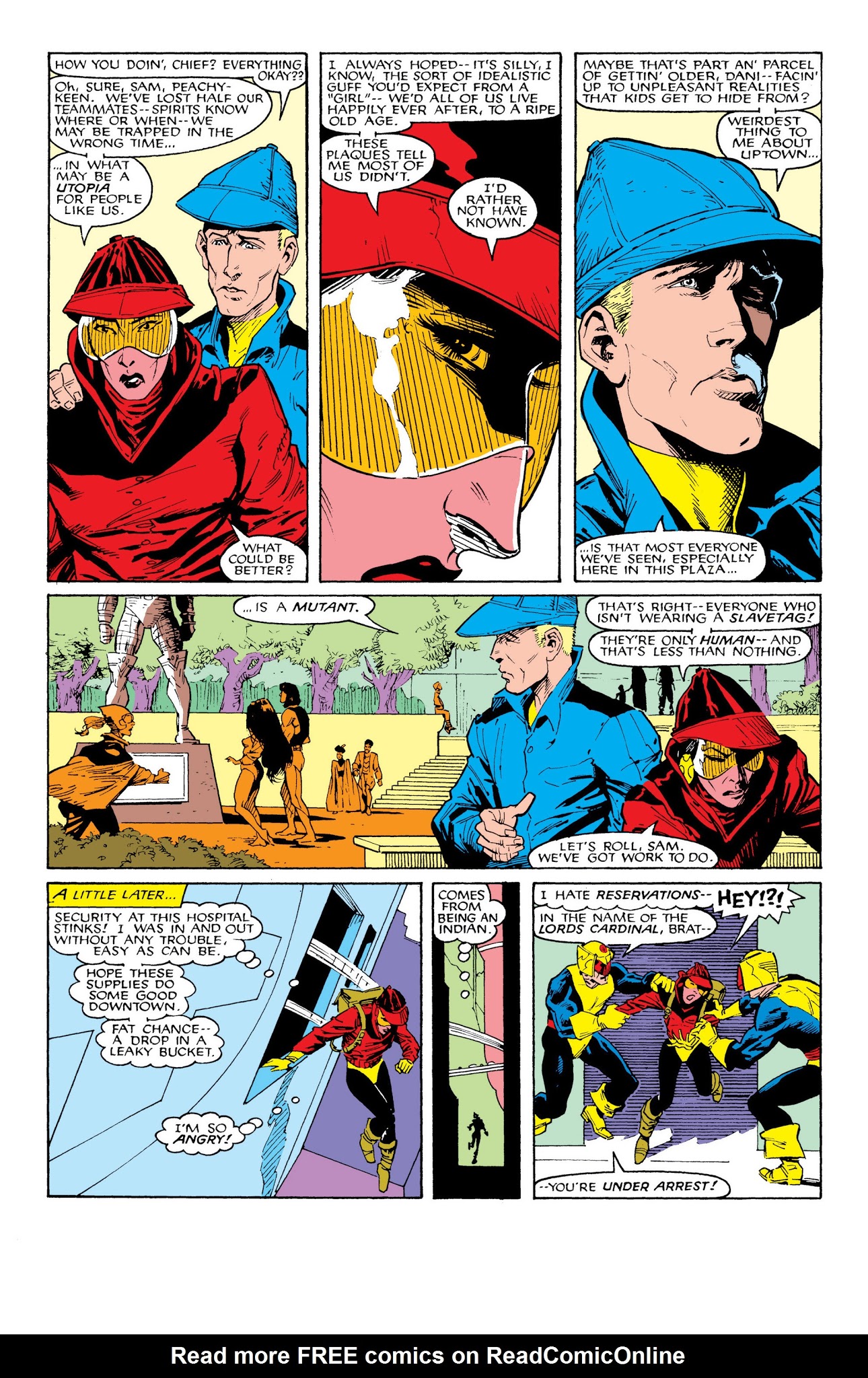 Read online New Mutants Classic comic -  Issue # TPB 7 - 34