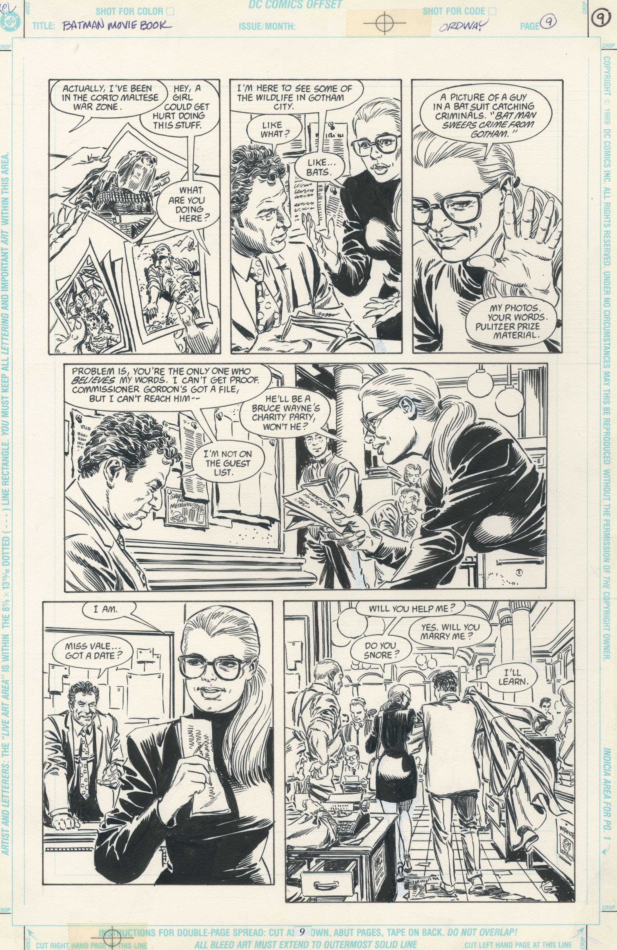 Read online Batman: The 1989 Movie Adaptation Deluxe Edition comic -  Issue # TPB - 19