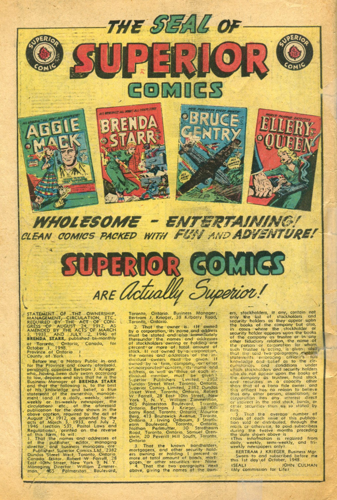 Read online Brenda Starr (1948) comic -  Issue #9 - 34