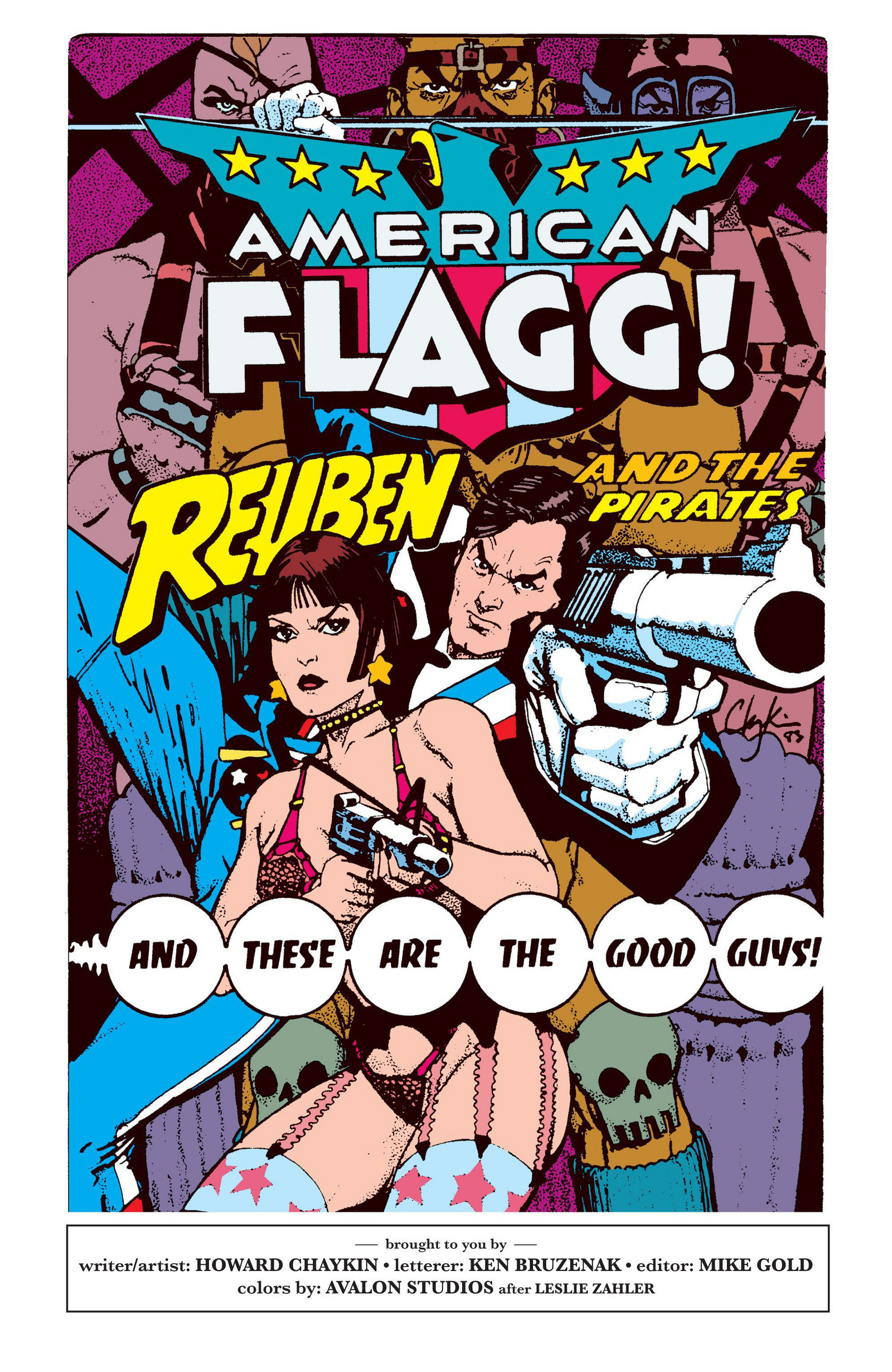Read online American Flagg! comic -  Issue # _Definitive Collection (Part 2) - 15